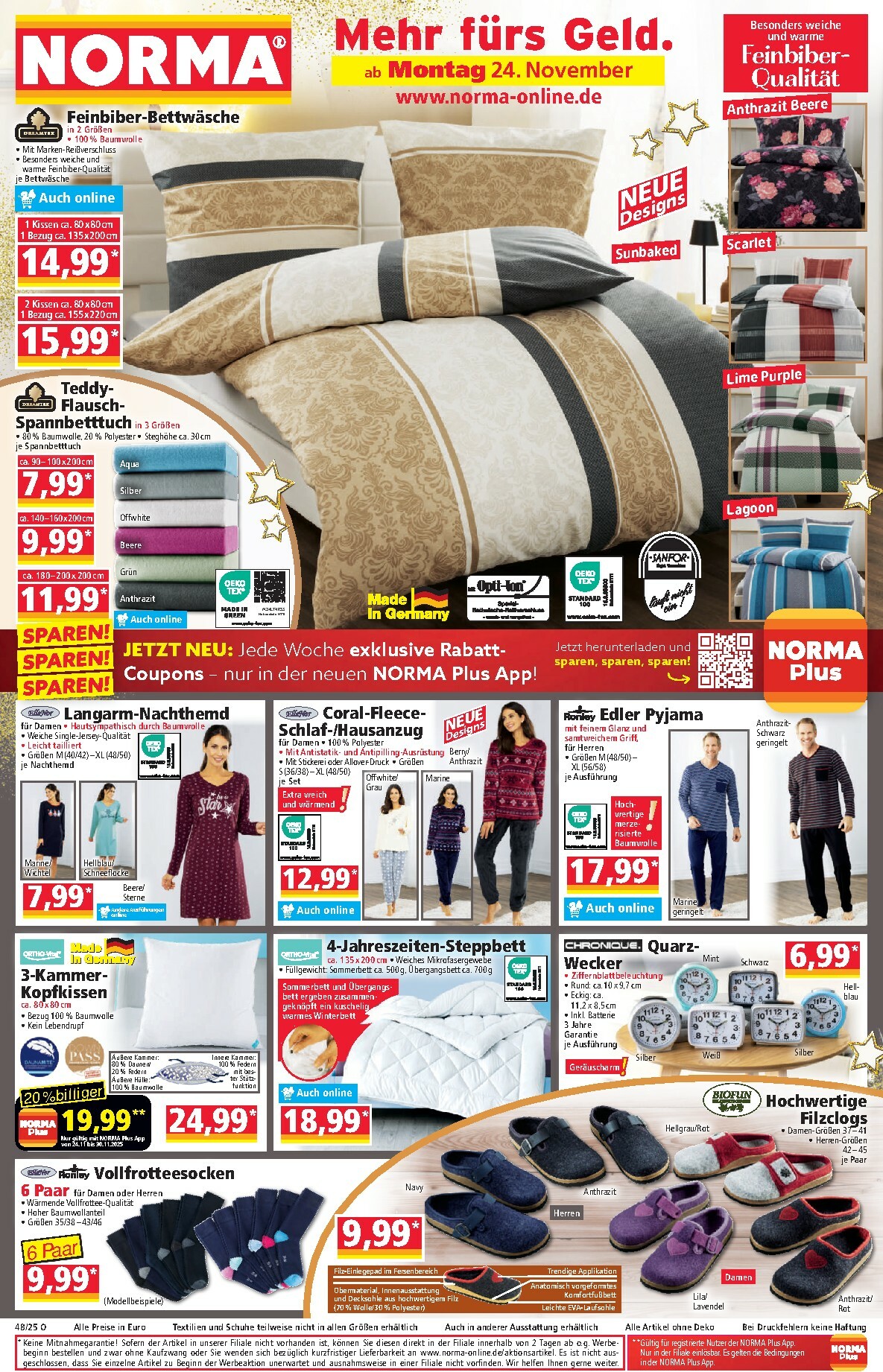 norma - Norma-Prospekt gültig vom 24.11. bis 29.11. - page: 1