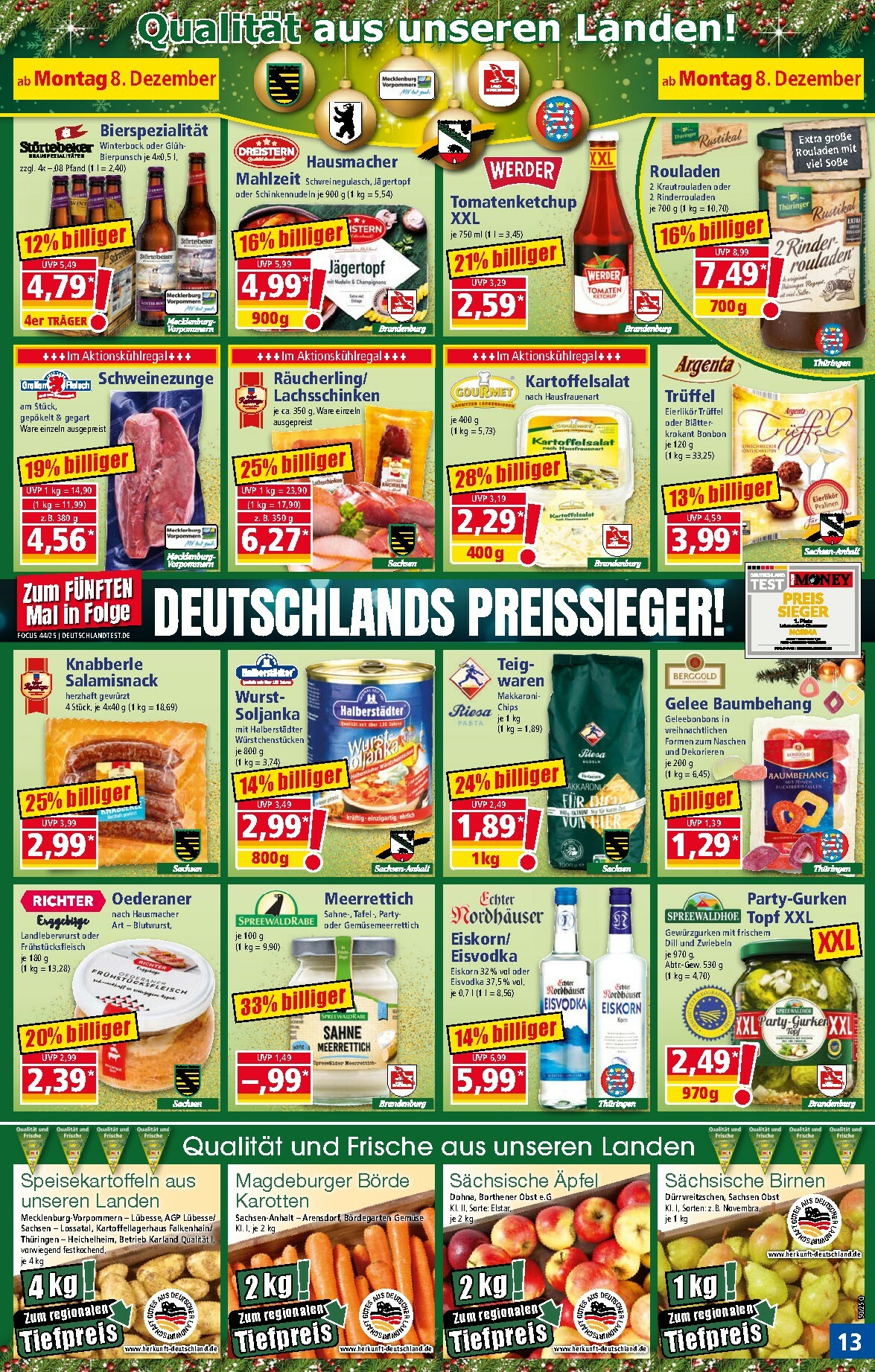 norma - Norma-Prospekt gültig vom 08.12. bis 13.12. - page: 13