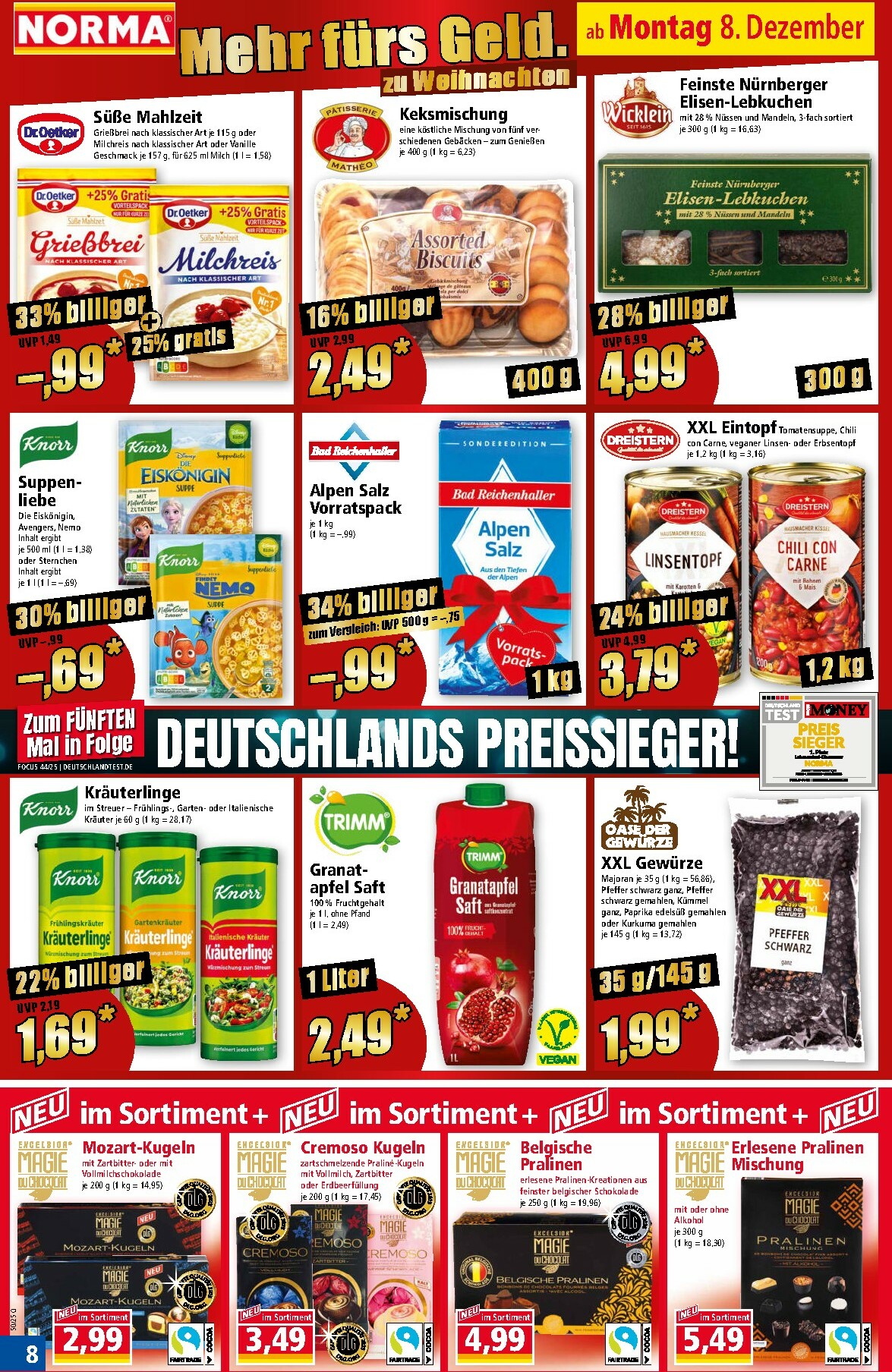 norma - Norma-Prospekt gültig vom 08.12. bis 13.12. - page: 8