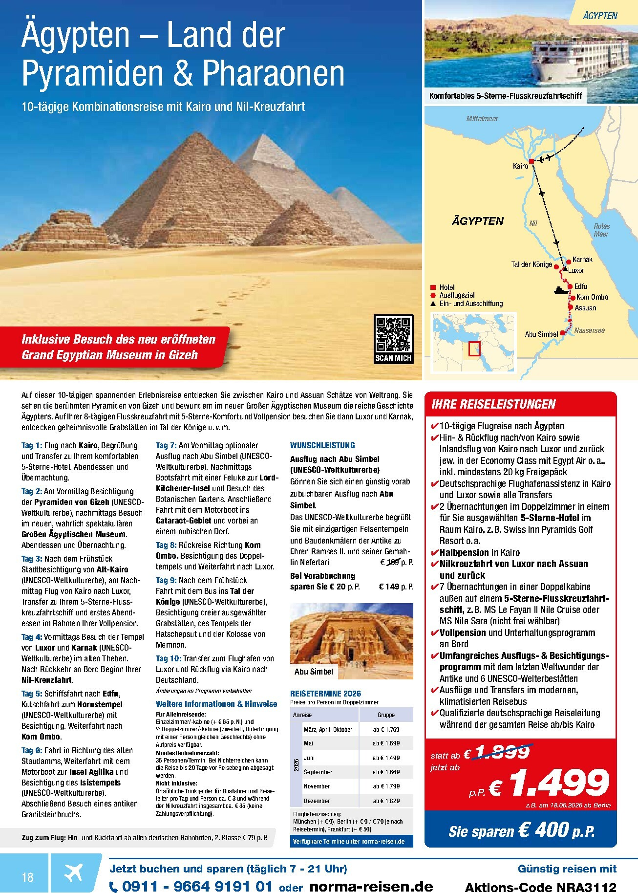 norma - Norma - Reisen-Prospekt gültig vom 01.12. bis 31.12. - page: 18