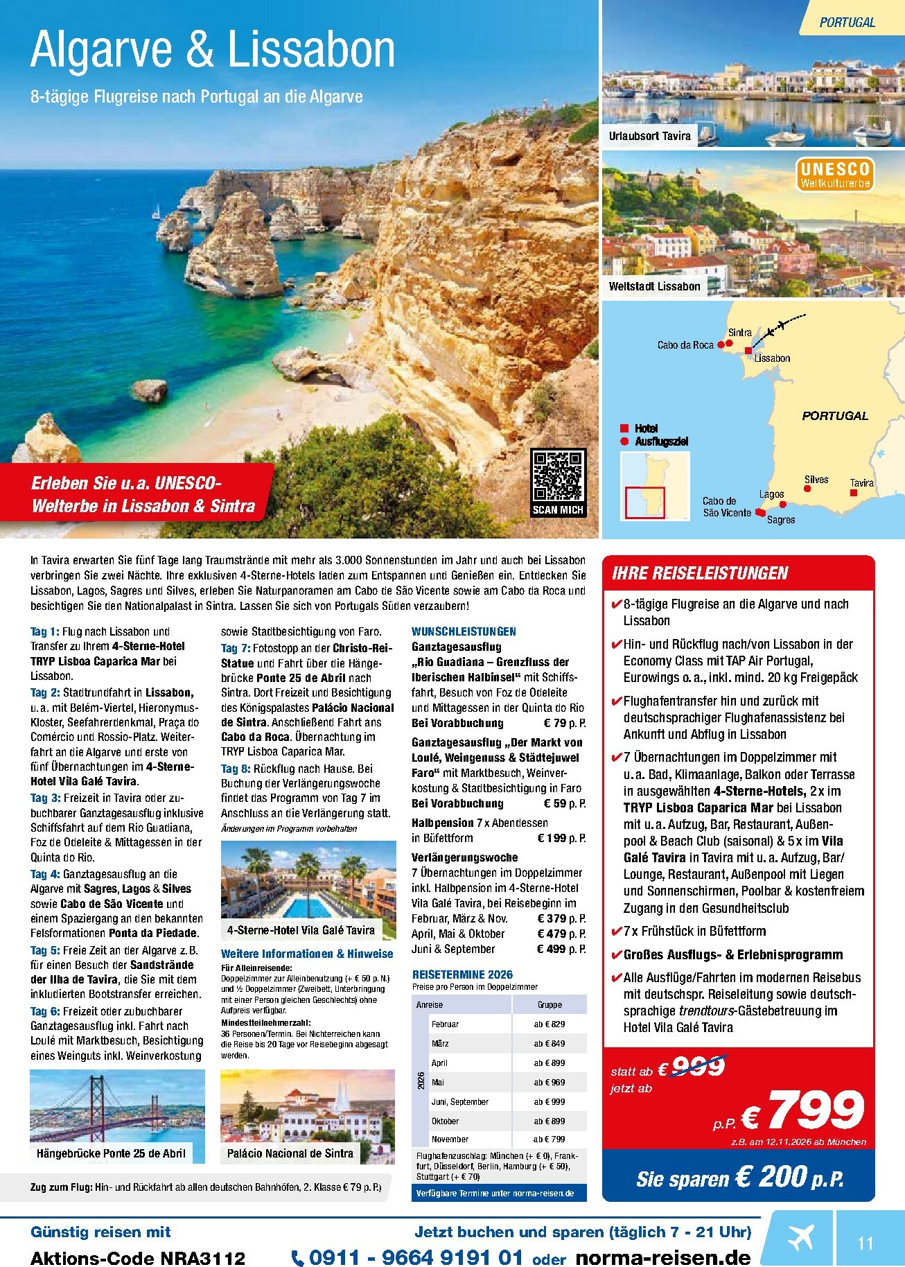 norma - Norma - Reisen-Prospekt gültig vom 01.12. bis 31.12. - page: 11