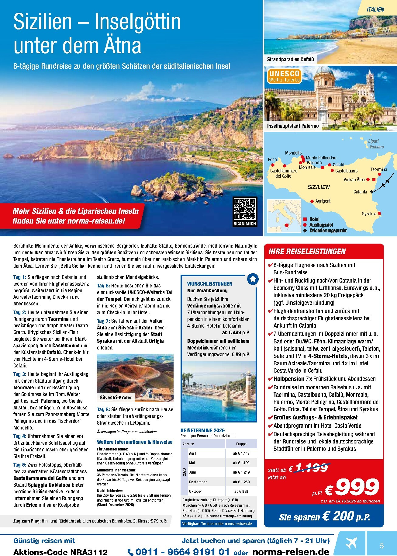 norma - Norma - Reisen-Prospekt gültig vom 01.12. bis 31.12. - page: 5