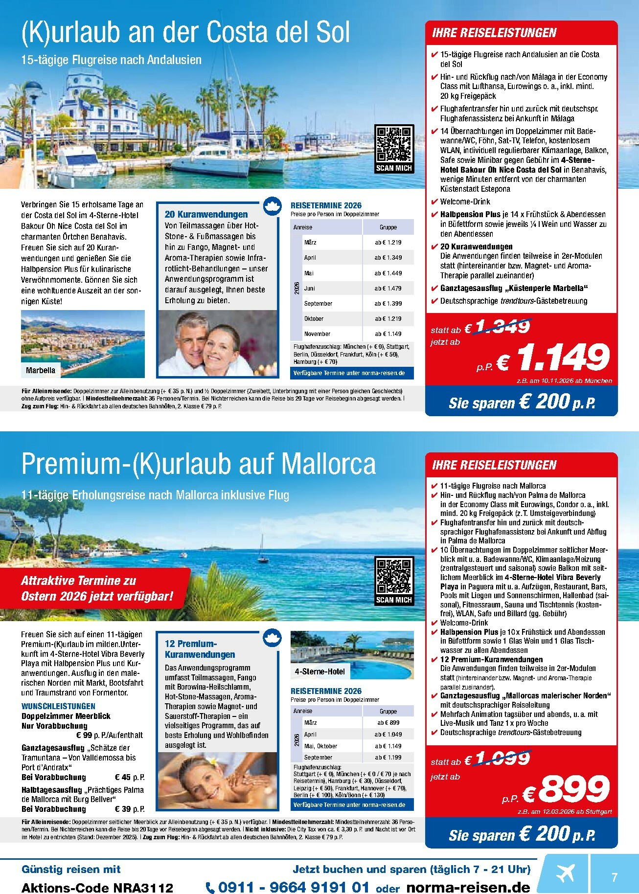 norma - Norma - Reisen-Prospekt gültig vom 01.12. bis 31.12. - page: 7