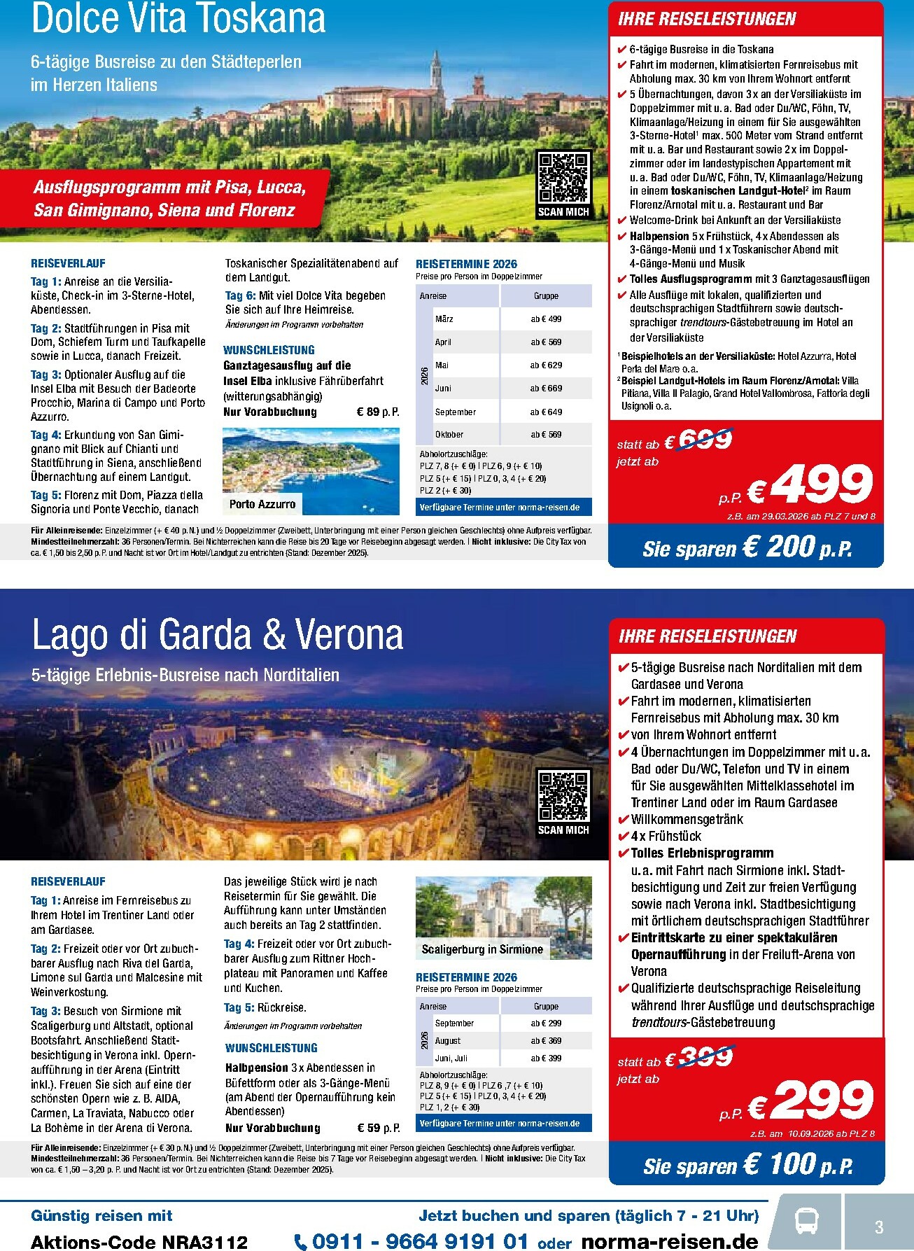 norma - Norma - Reisen-Prospekt gültig vom 01.12. bis 31.12. - page: 3