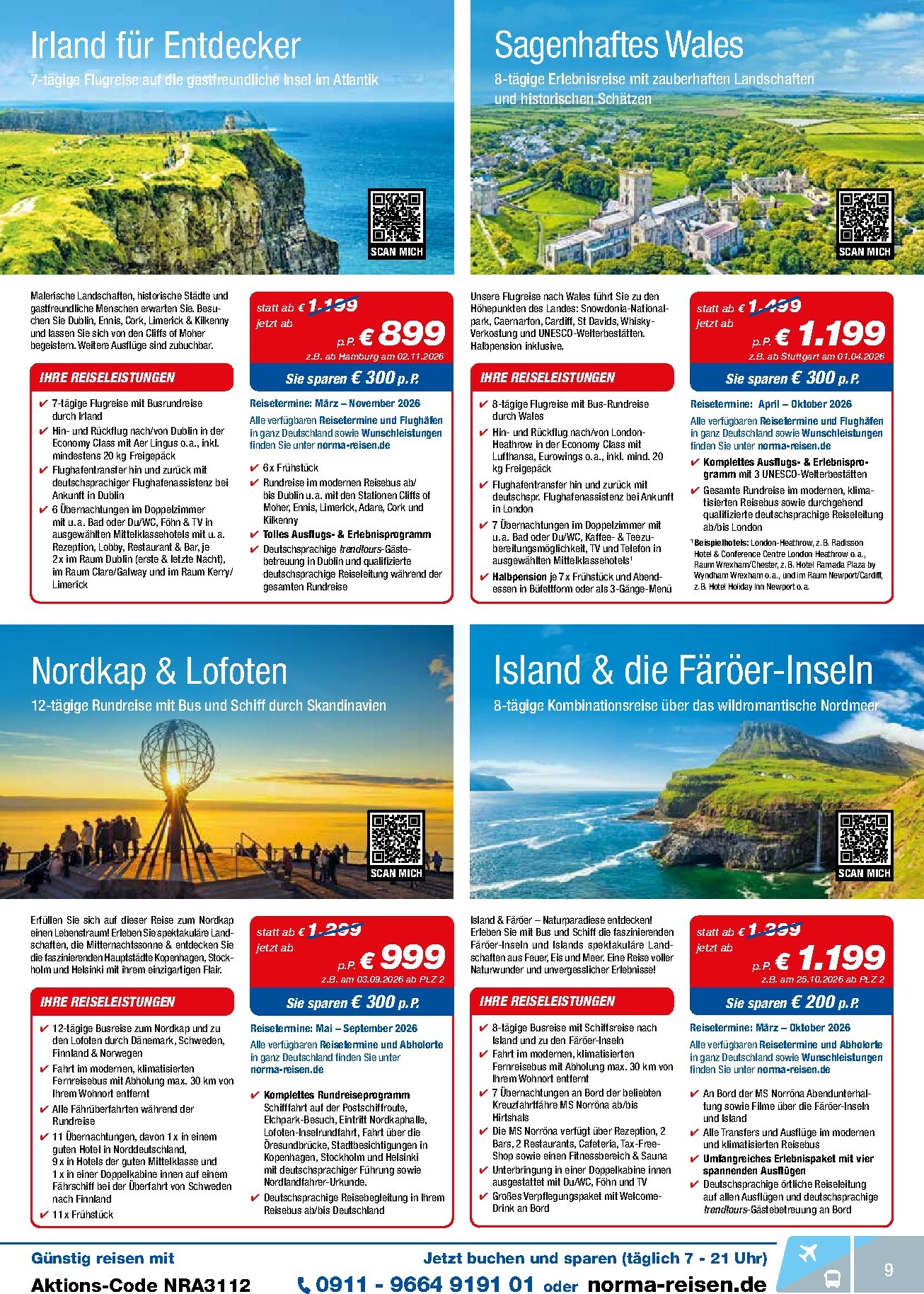 norma - Norma - Reisen-Prospekt gültig vom 01.12. bis 31.12. - page: 9