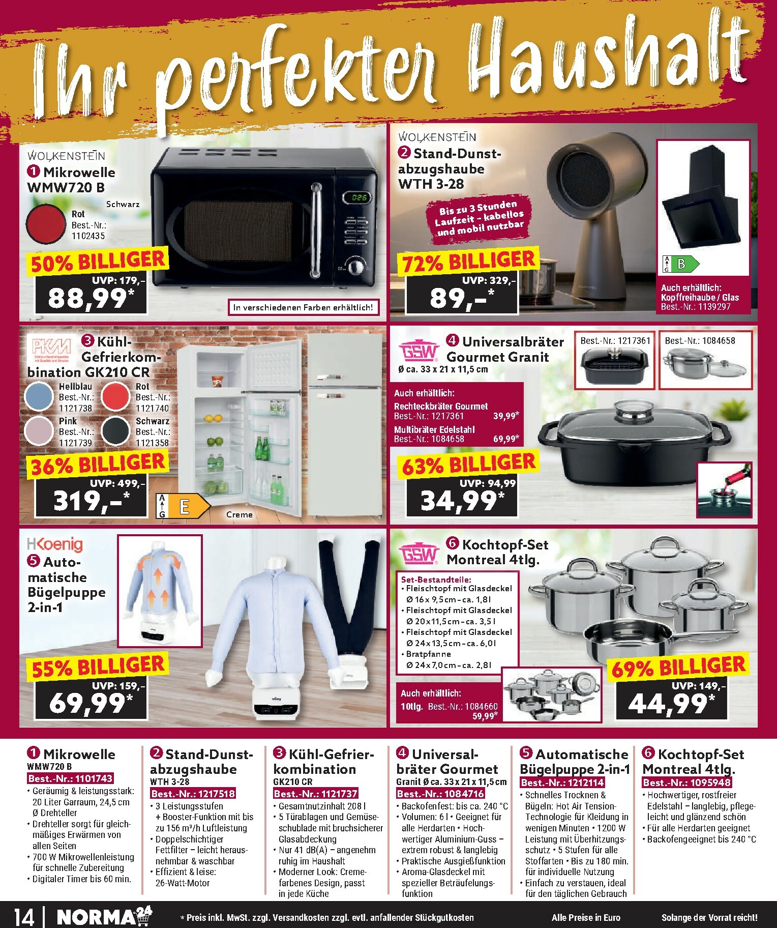 norma - Norma - Bestellmagazin-Prospekt gültig vom 01.12. bis 31.12. - page: 14