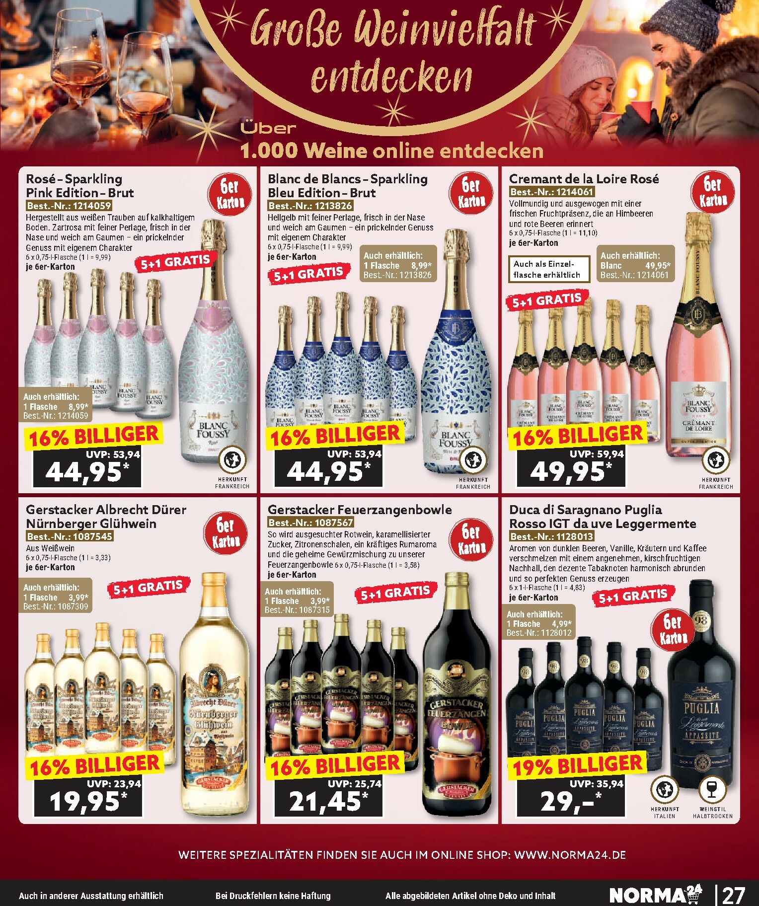 norma - Norma - Bestellmagazin-Prospekt gültig vom 01.12. bis 31.12. - page: 27