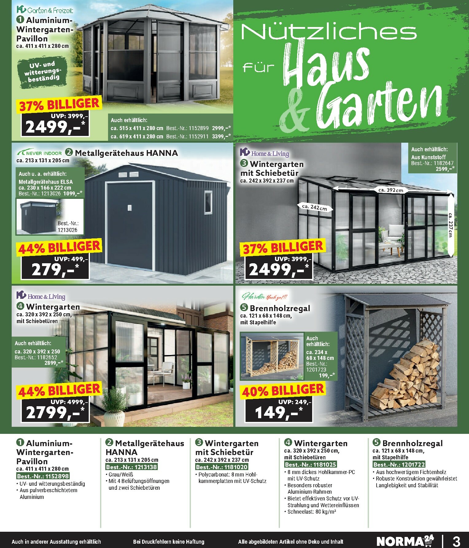 norma - Norma - Bestellmagazin-Prospekt gültig vom 01.12. bis 31.12. - page: 3