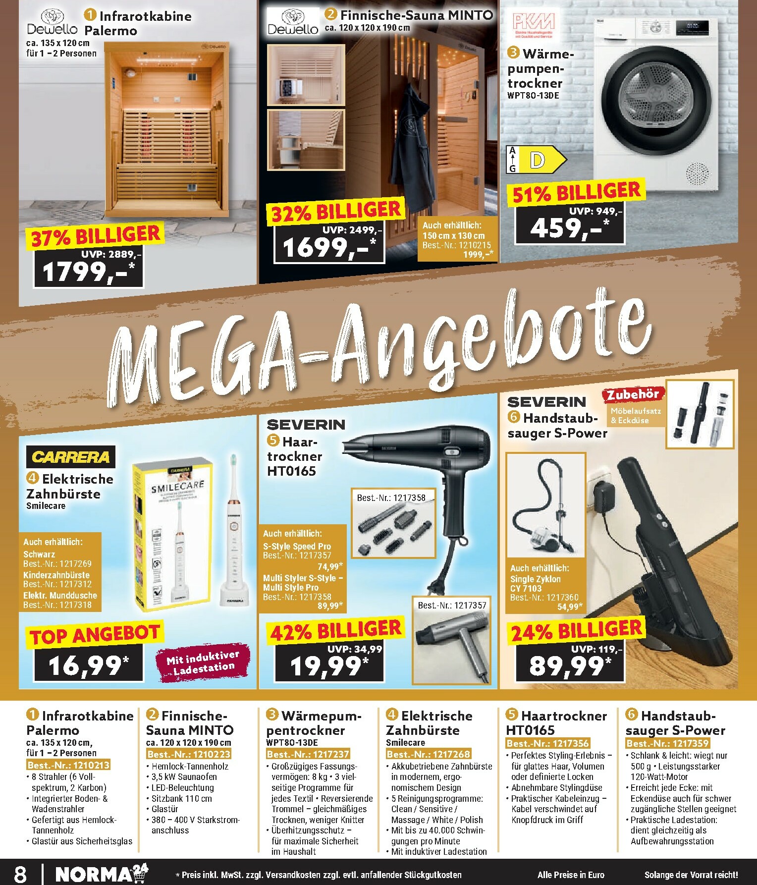 norma - Norma - Bestellmagazin-Prospekt gültig vom 01.12. bis 31.12. - page: 8