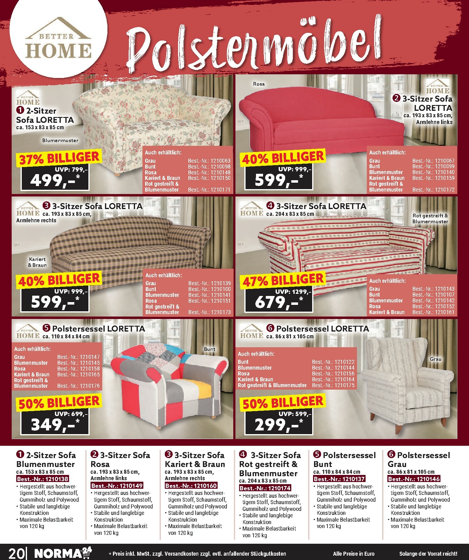 norma - Norma - Bestellmagazin-Prospekt gültig vom 01.12. bis 31.12. - page: 20