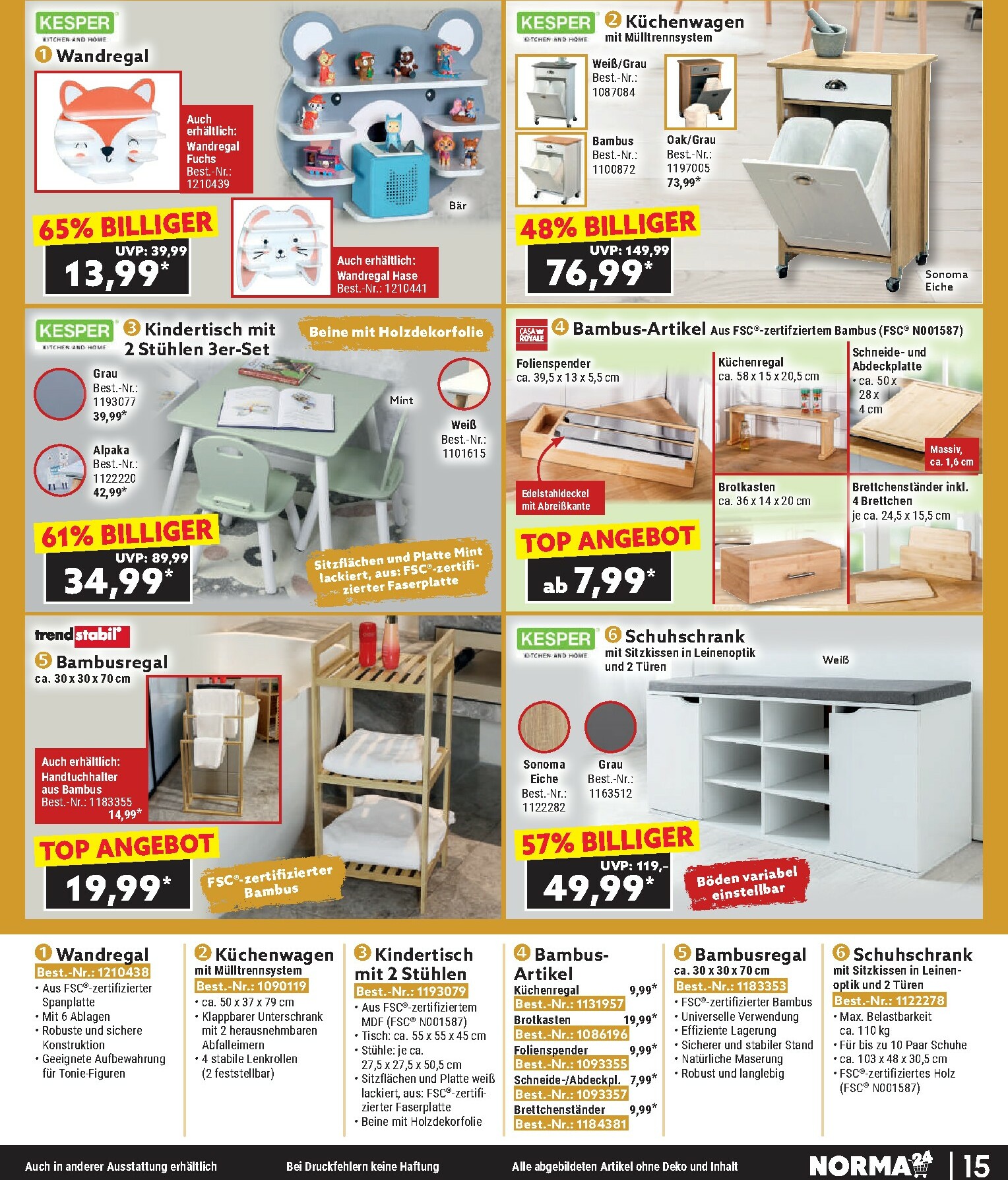 norma - Norma - Bestellmagazin-Prospekt gültig vom 01.12. bis 31.12. - page: 15