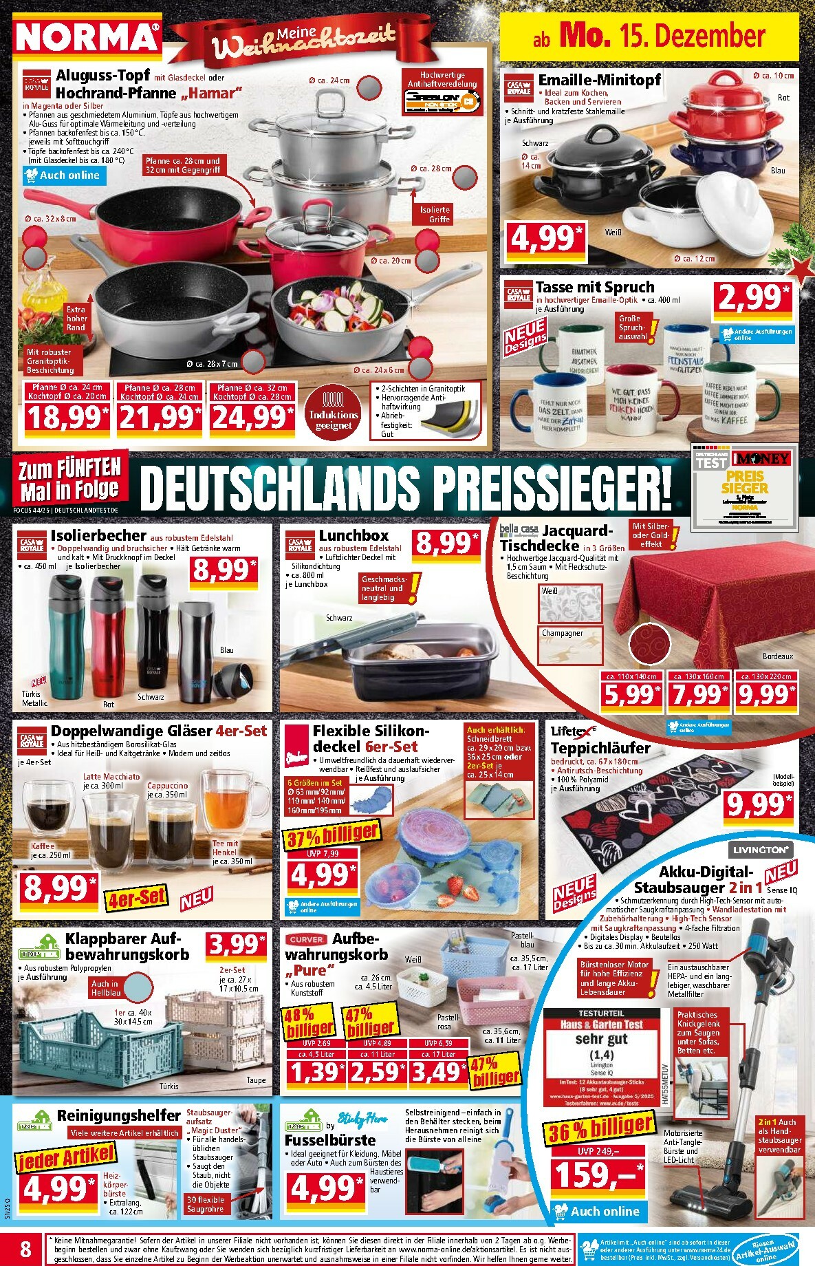 norma - Norma-Prospekt gültig vom 15.12. bis 20.12. - page: 8