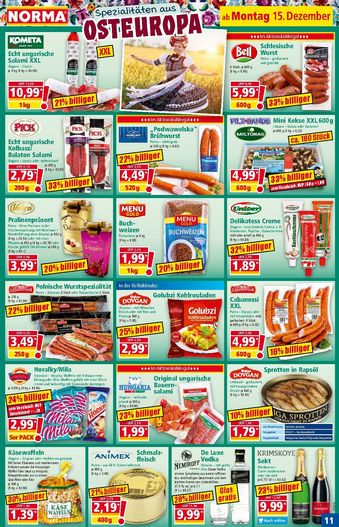 norma - Norma-Prospekt gültig vom 15.12. bis 20.12. - page: 11