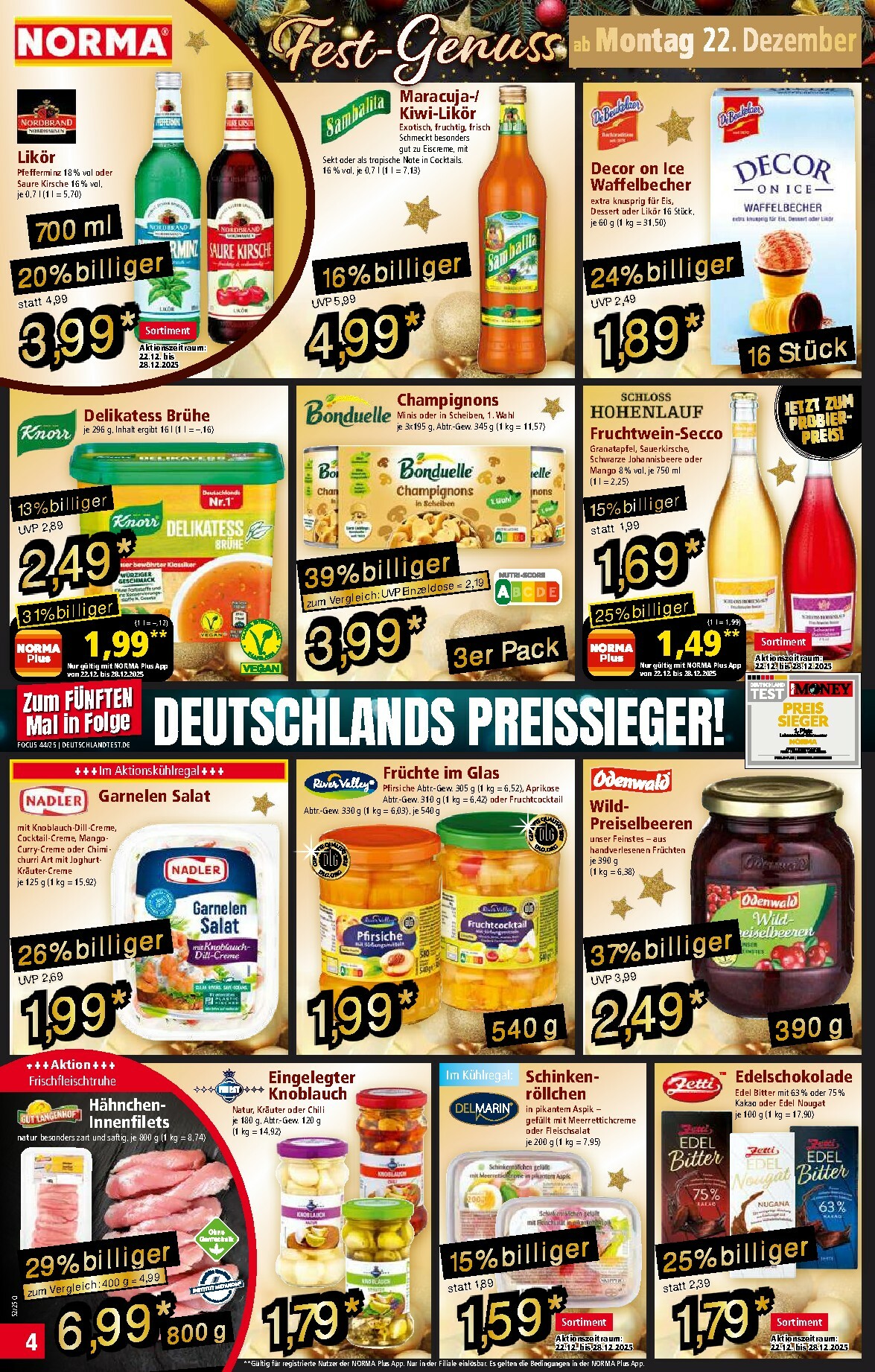 norma - Norma-Prospekt gültig vom 22.12. bis 27.12. - page: 4
