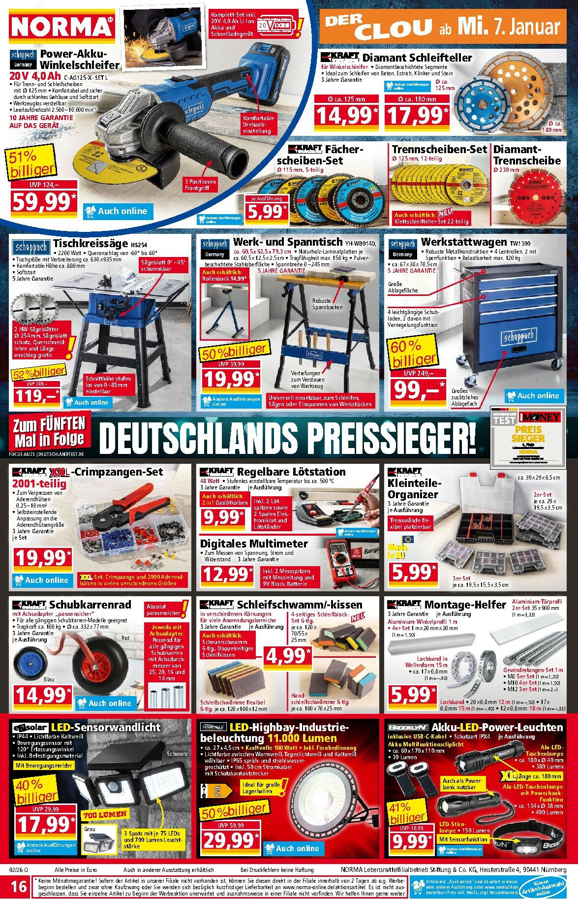 norma - Norma-Prospekt gültig vom 05.01. bis 10.01. - page: 16