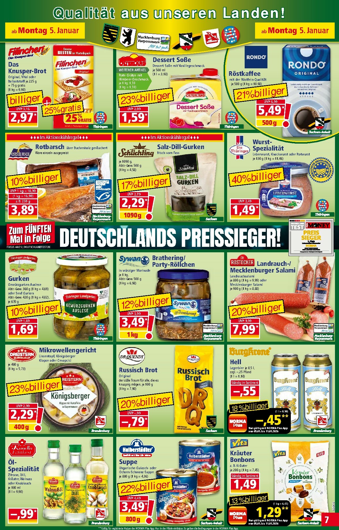 norma - Norma-Prospekt gültig vom 05.01. bis 10.01. - page: 7