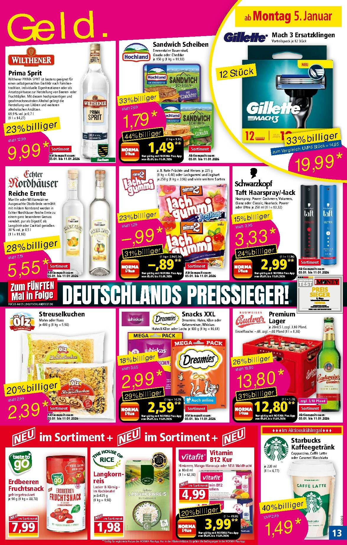 norma - Norma-Prospekt gültig vom 05.01. bis 10.01. - page: 13