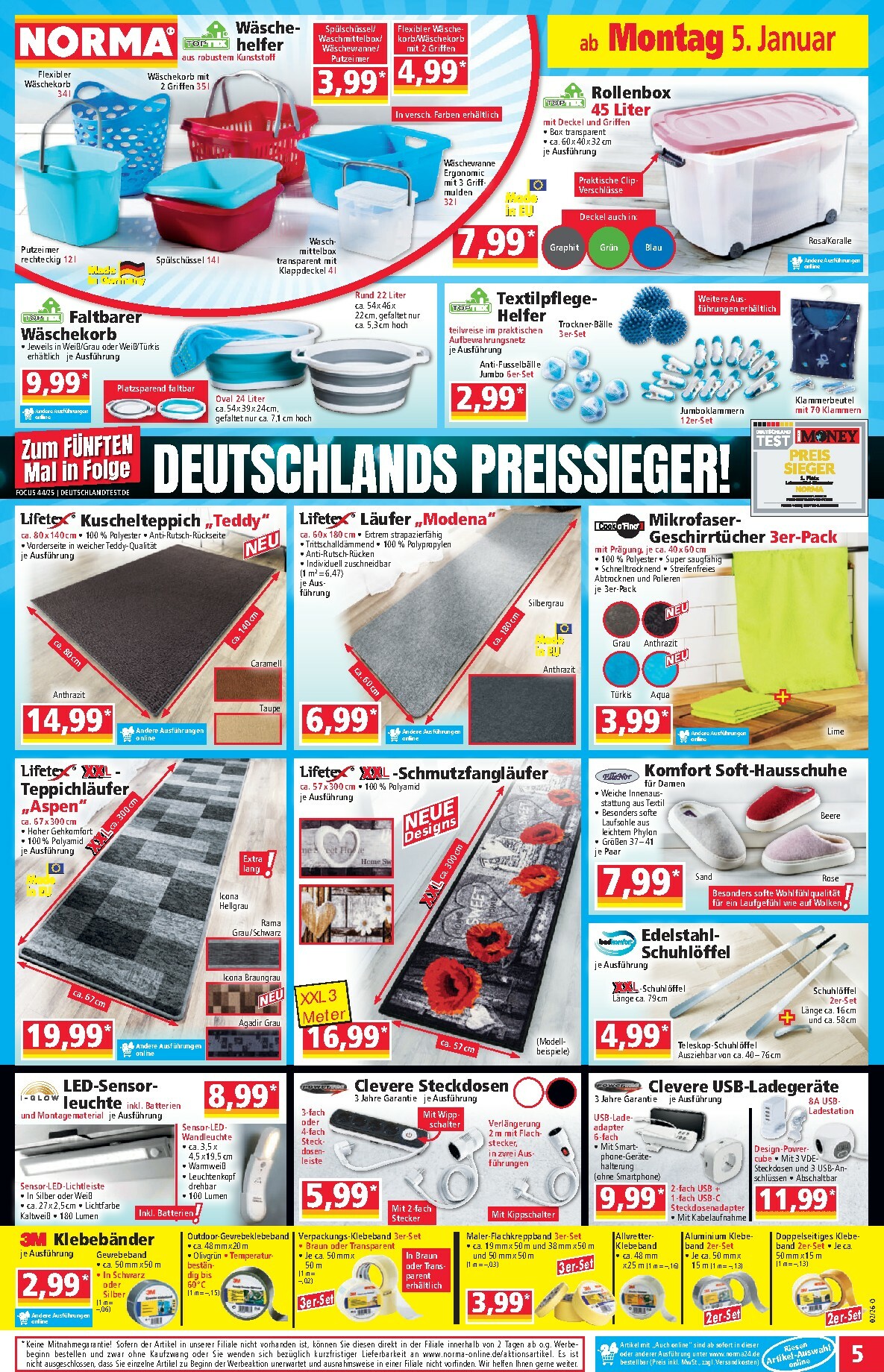 norma - Norma-Prospekt gültig vom 05.01. bis 10.01. - page: 5