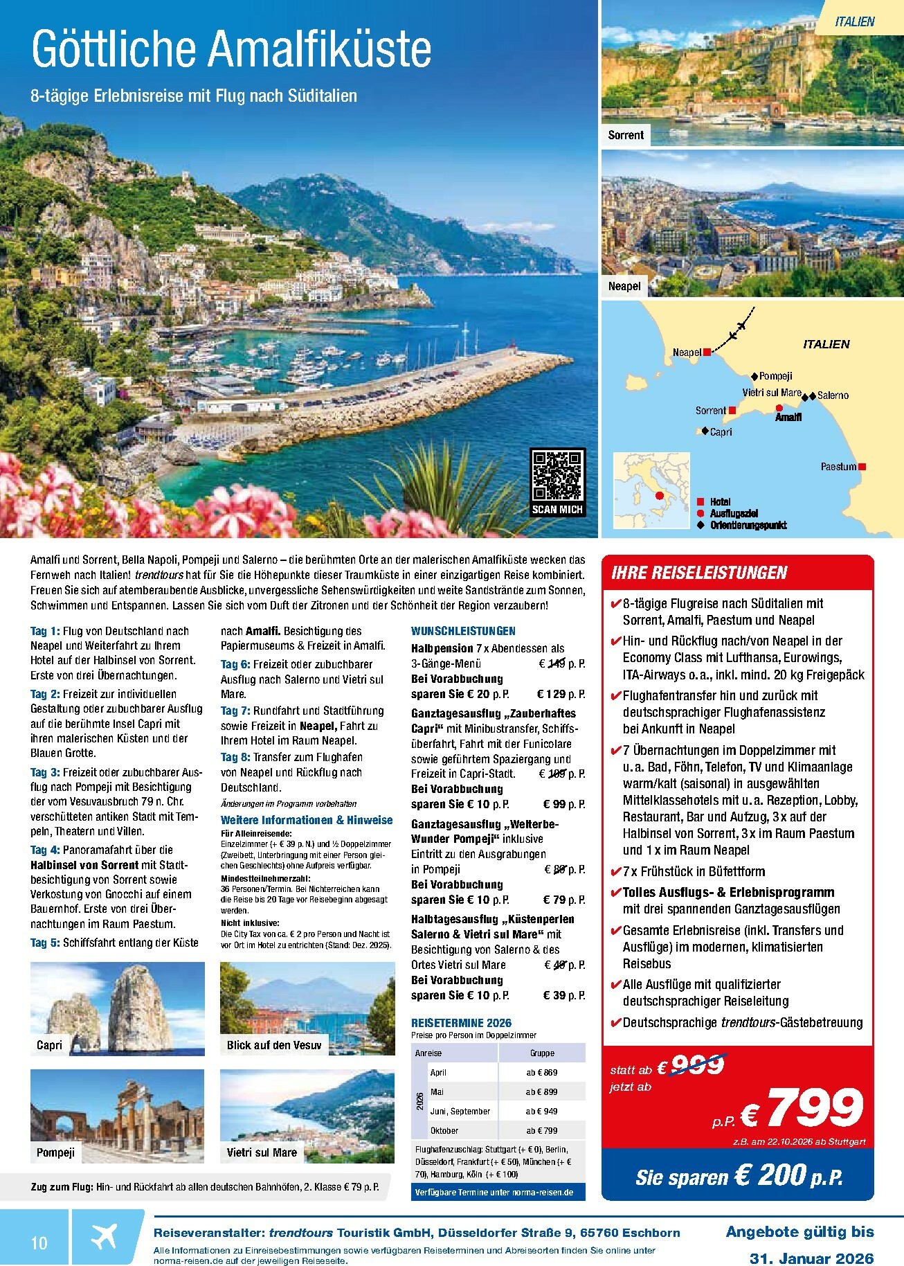 norma - Norma - Reisen-Prospekt gültig vom 01.01. bis 31.01. - page: 10