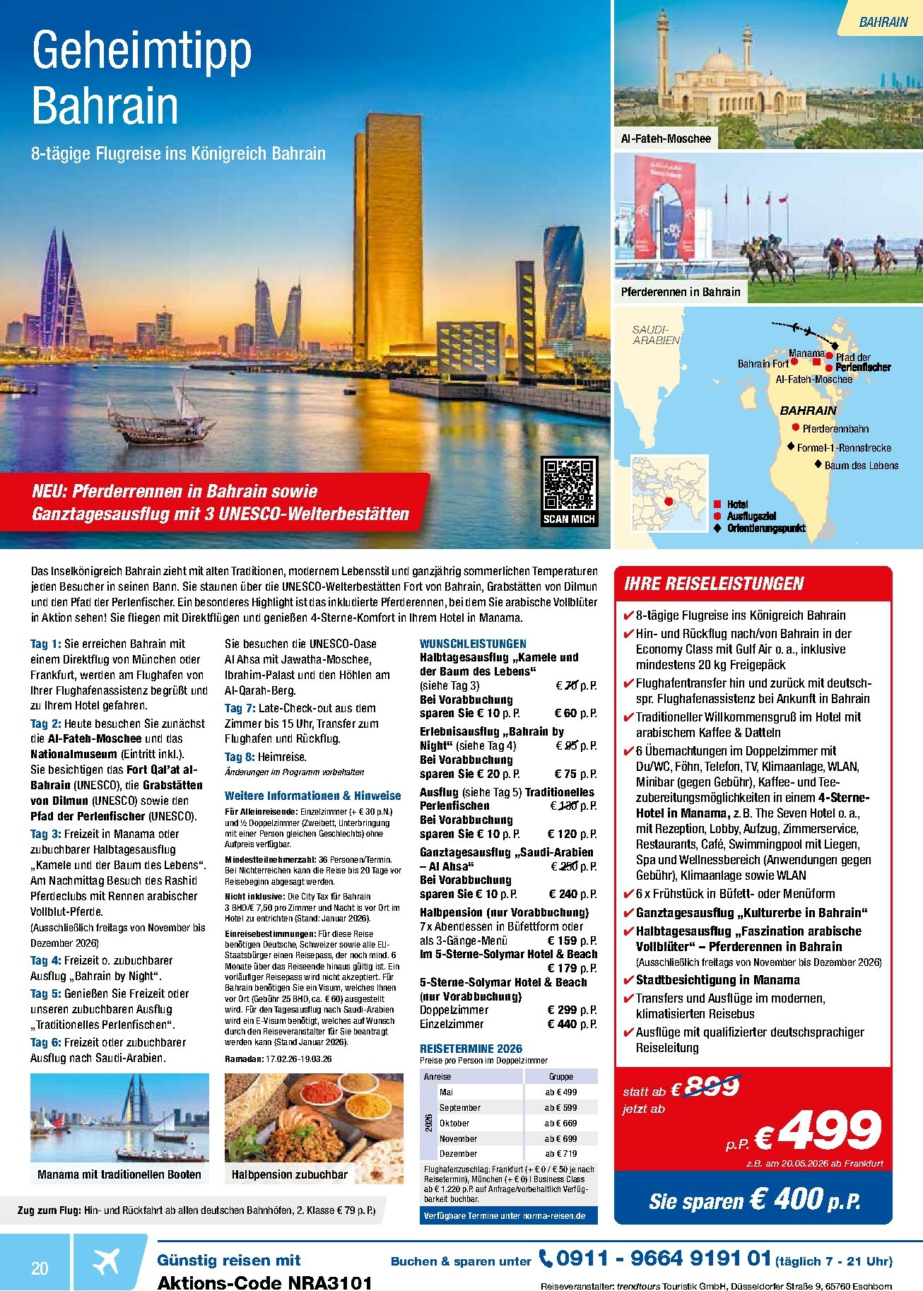 norma - Norma - Reisen-Prospekt gültig vom 01.01. bis 31.01. - page: 20