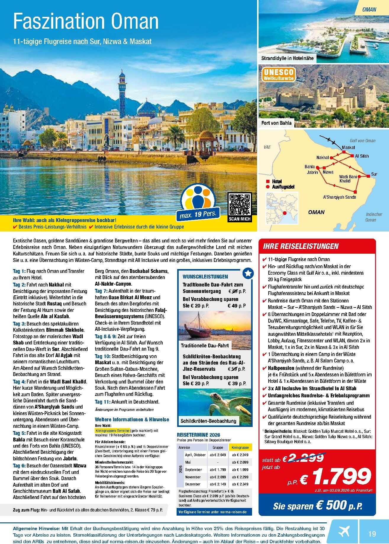 norma - Norma - Reisen-Prospekt gültig vom 01.01. bis 31.01. - page: 19
