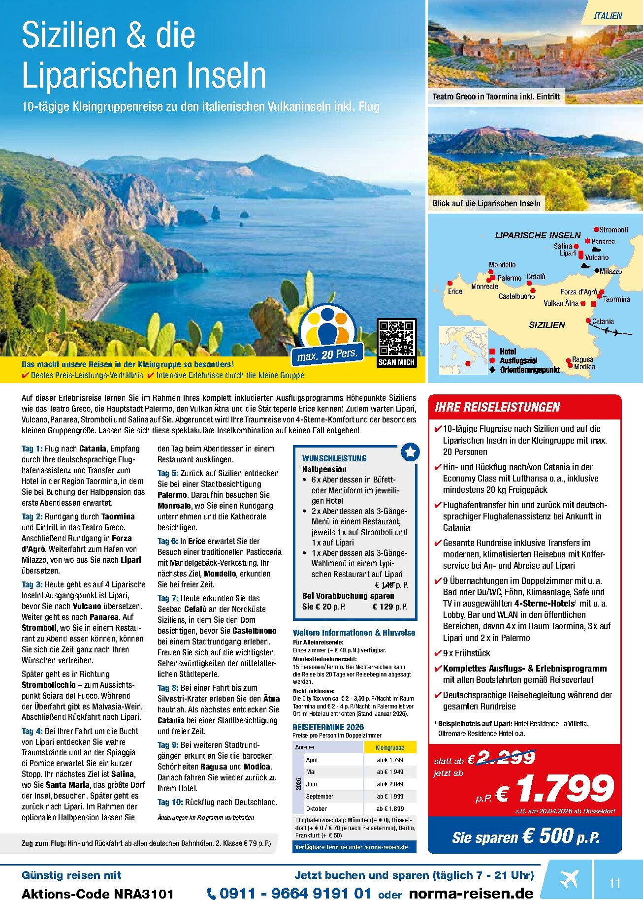 norma - Norma - Reisen-Prospekt gültig vom 01.01. bis 31.01. - page: 11
