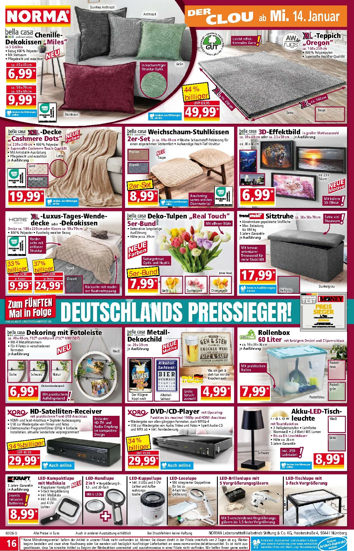 norma - Norma-Prospekt gültig vom 12.01. bis 17.01. - page: 16