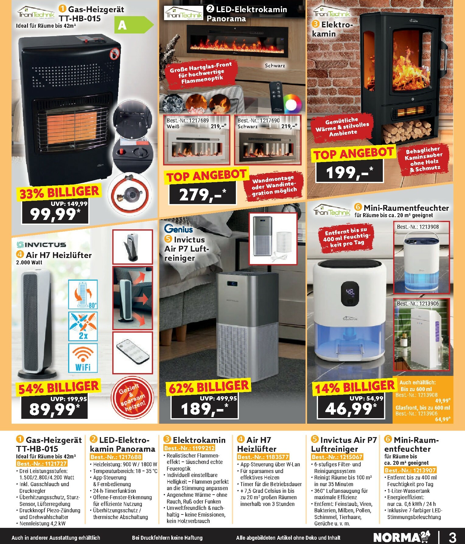 norma - Norma - Bestellmagazin-Prospekt gültig vom 01.01. bis 31.01. - page: 3