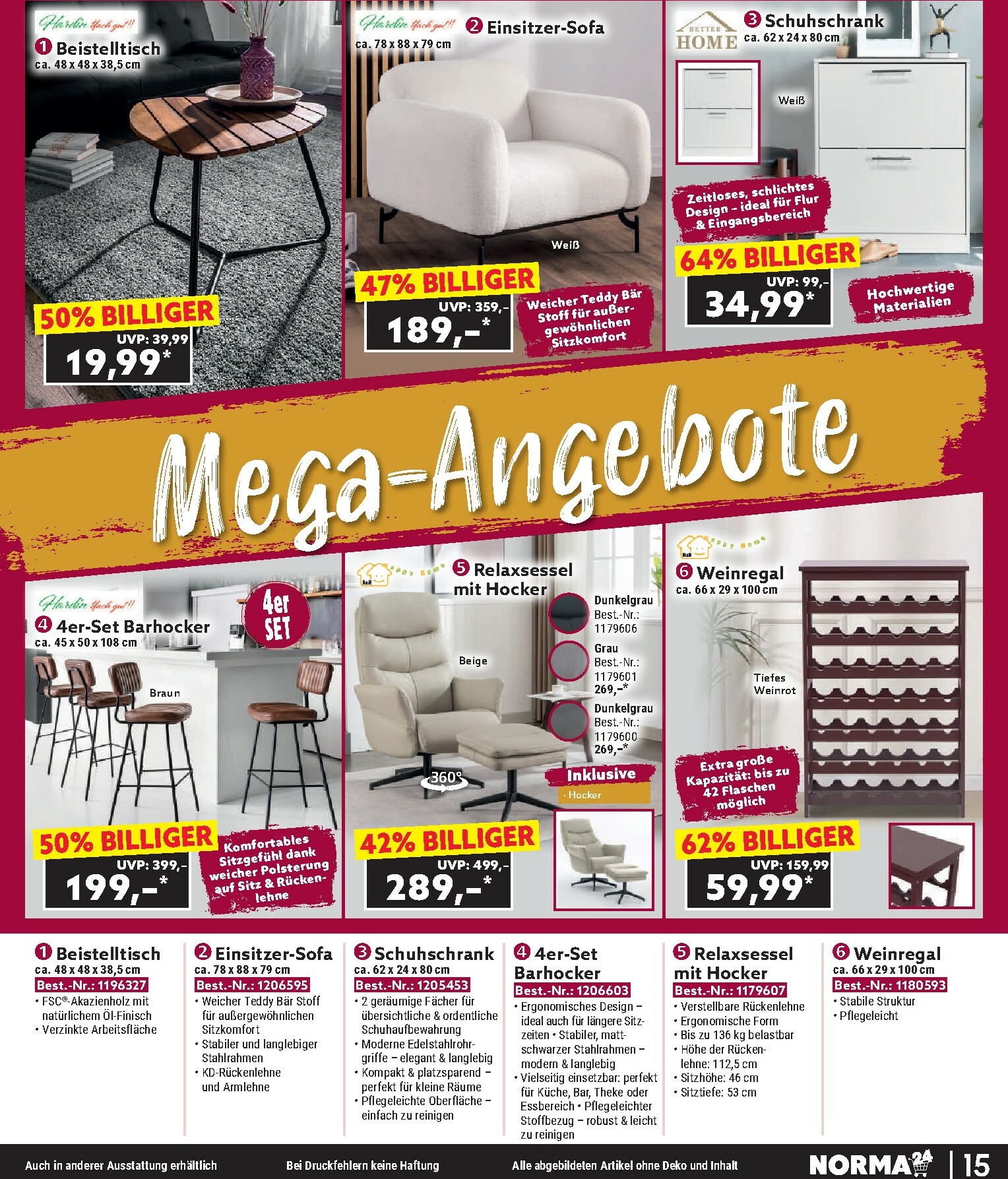 norma - Norma - Bestellmagazin-Prospekt gültig vom 01.01. bis 31.01. - page: 15