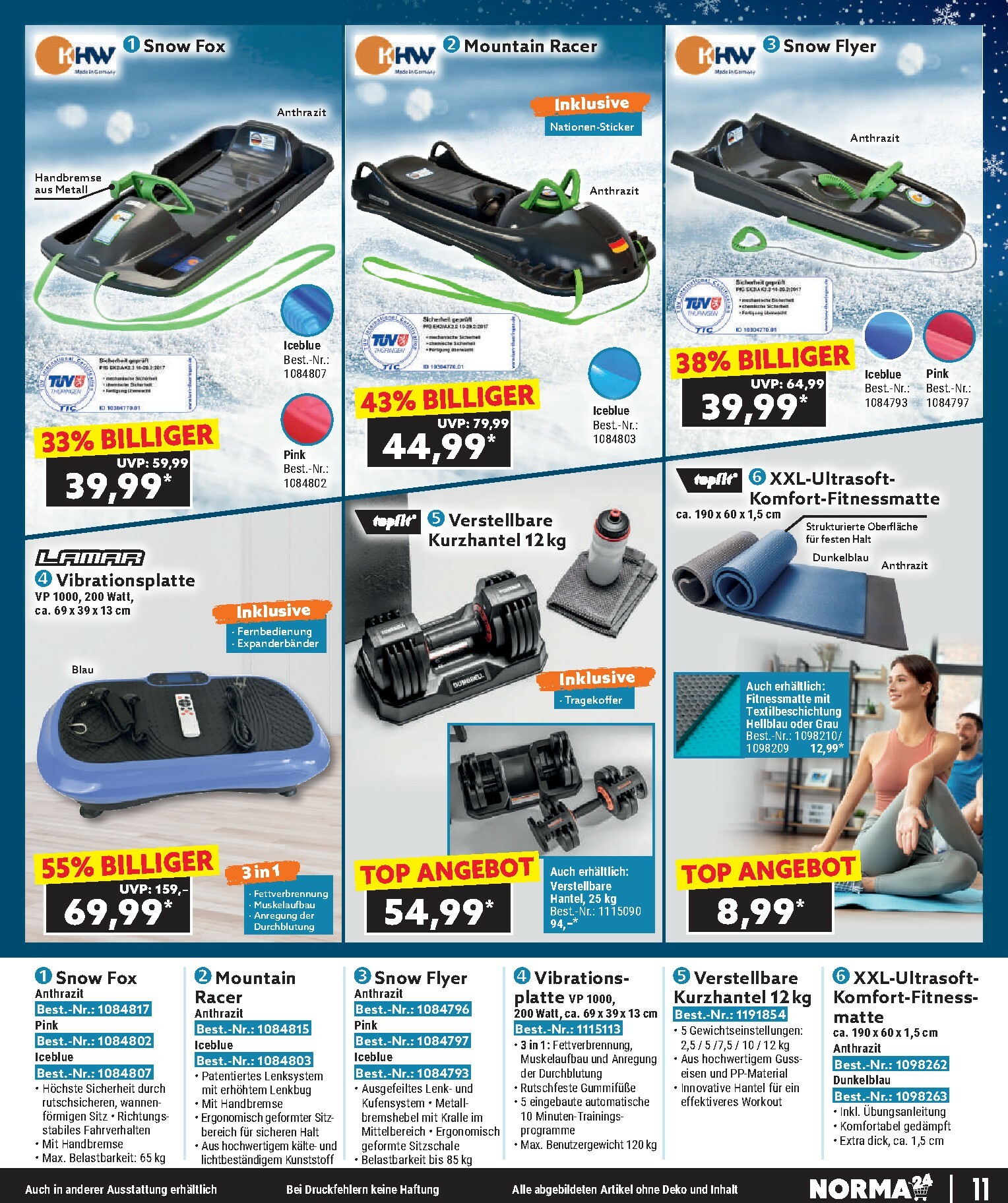 norma - Norma - Bestellmagazin-Prospekt gültig vom 01.01. bis 31.01. - page: 11