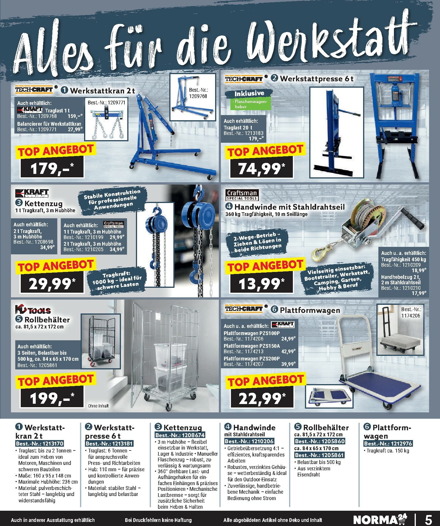 norma - Norma - Bestellmagazin-Prospekt gültig vom 01.01. bis 31.01. - page: 5