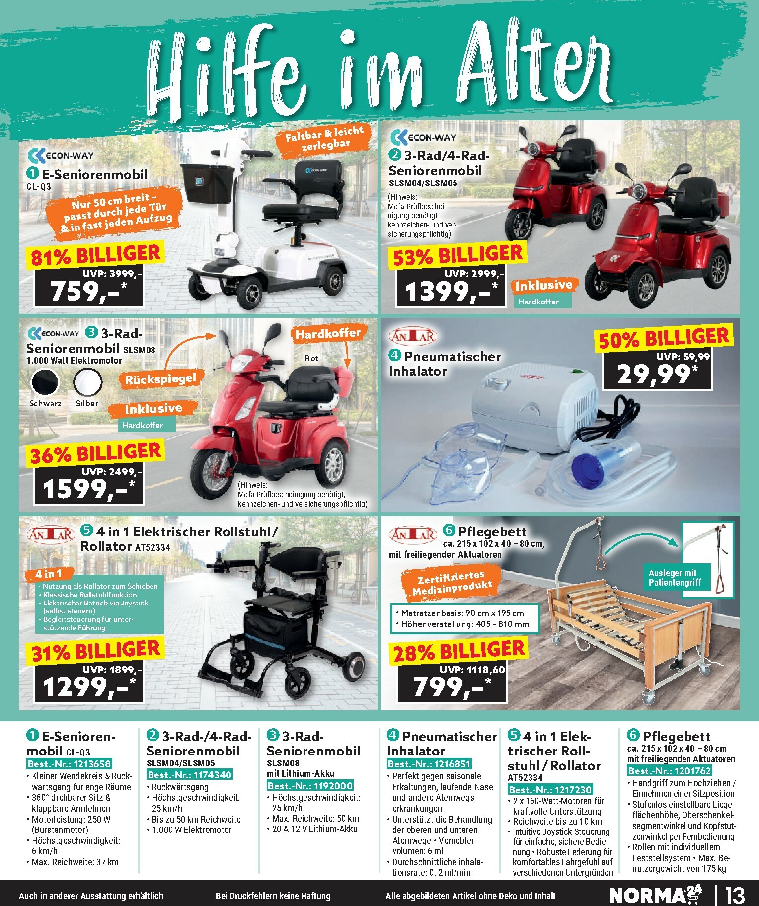 norma - Norma - Bestellmagazin-Prospekt gültig vom 01.01. bis 31.01. - page: 13