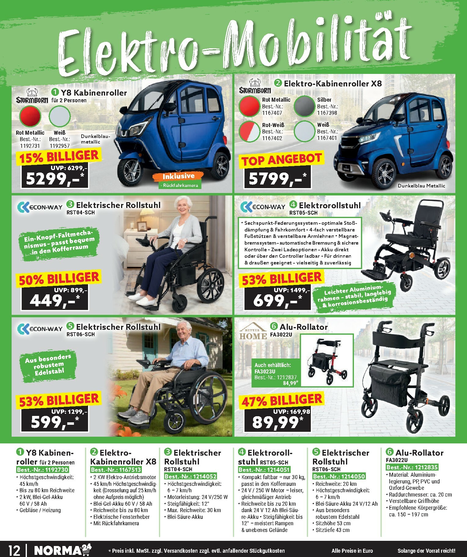 norma - Norma - Bestellmagazin-Prospekt gültig vom 01.01. bis 31.01. - page: 12