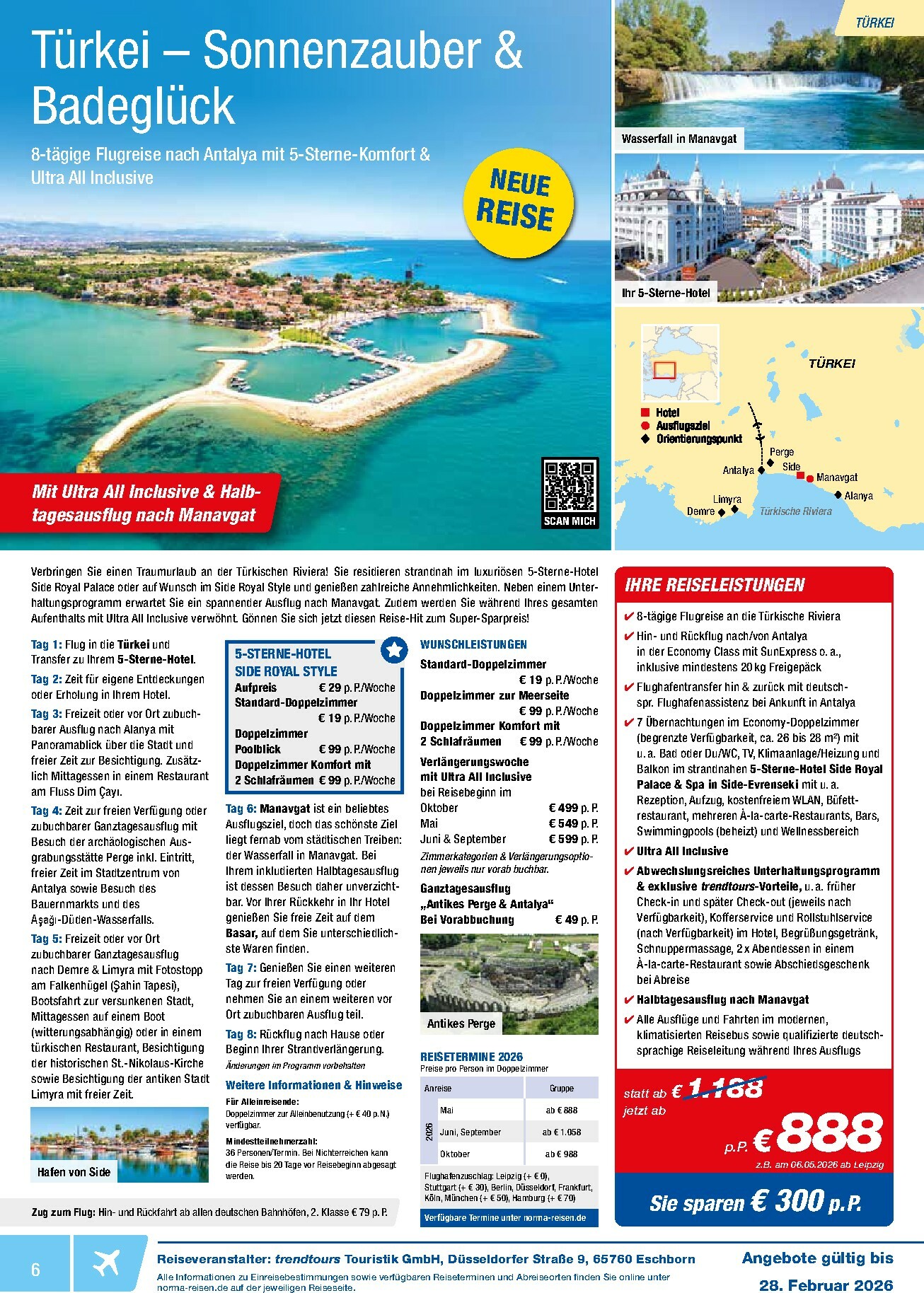 norma - Norma - Reisen-Prospekt gültig vom 01.02.2026 bis 28.02.2026 - page: 6