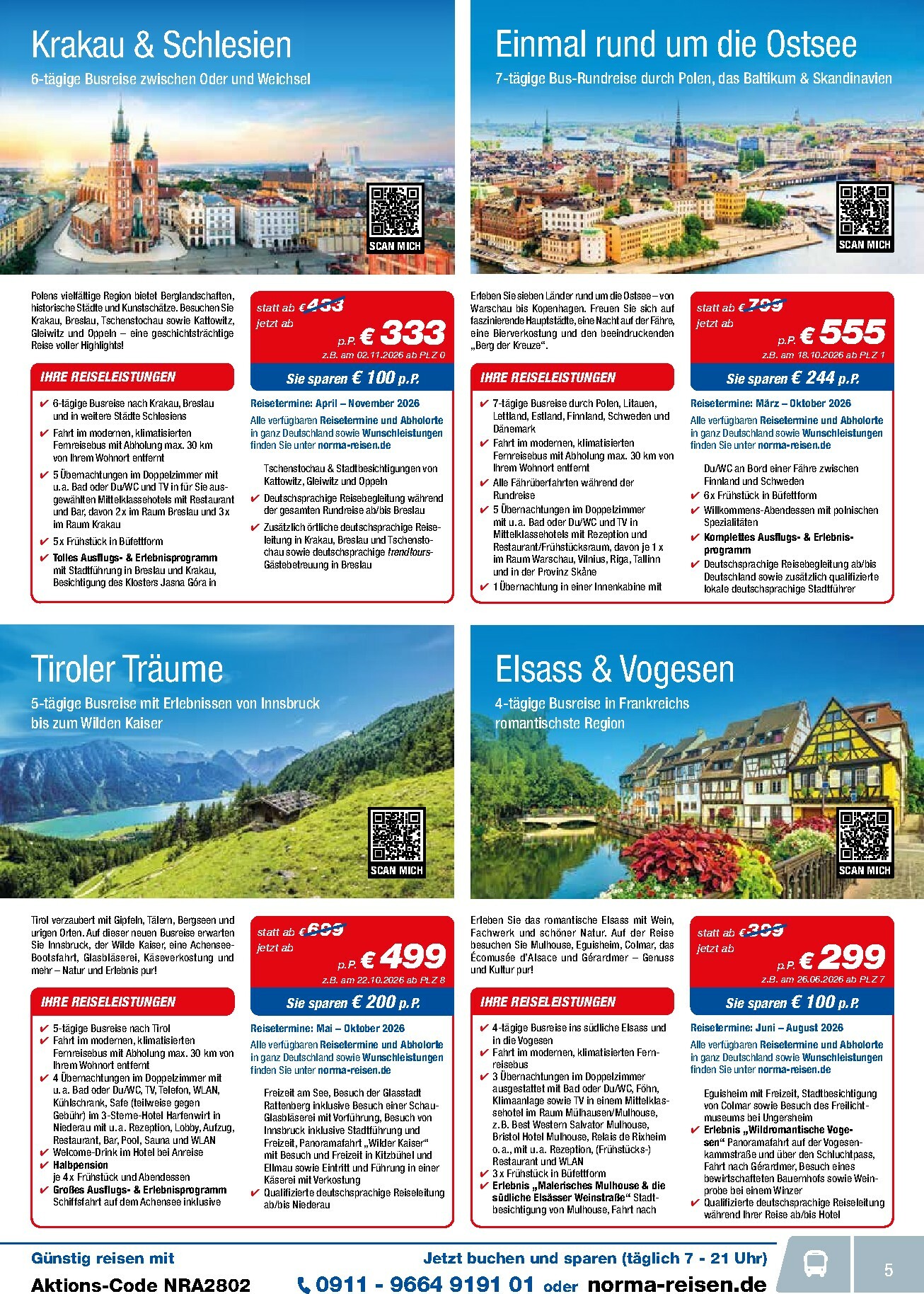 norma - Norma - Reisen-Prospekt gültig vom 01.02.2026 bis 28.02.2026 - page: 5