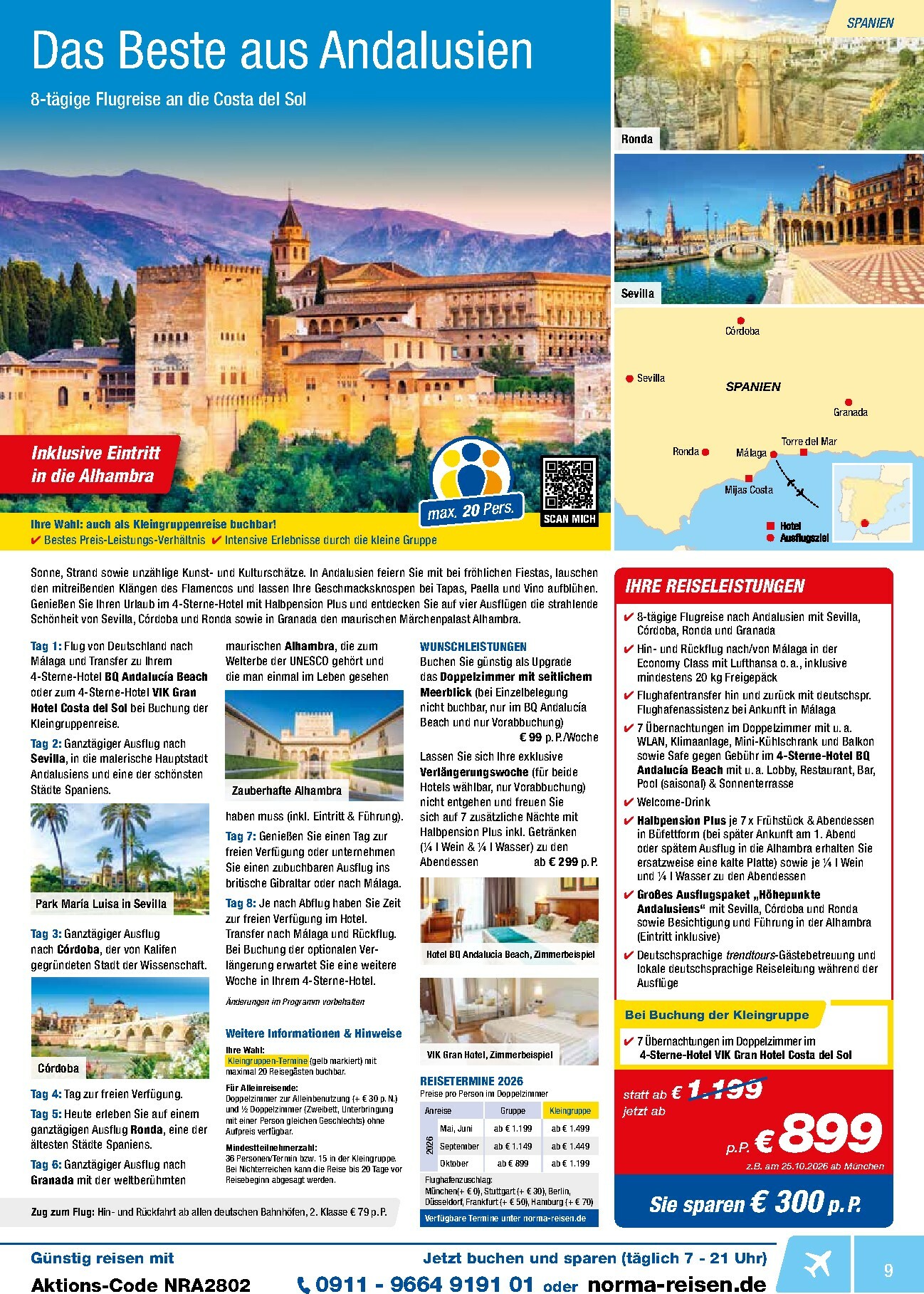 norma - Norma - Reisen-Prospekt gültig vom 01.02.2026 bis 28.02.2026 - page: 9