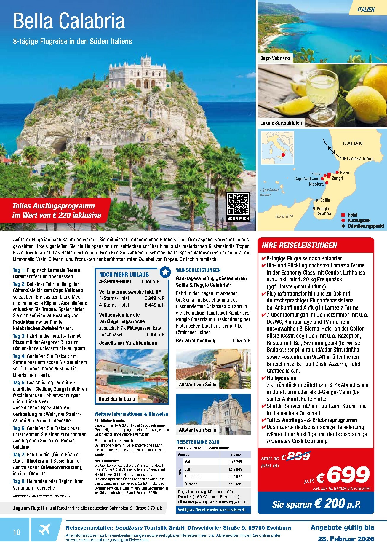 norma - Norma - Reisen-Prospekt gültig vom 01.02.2026 bis 28.02.2026 - page: 10