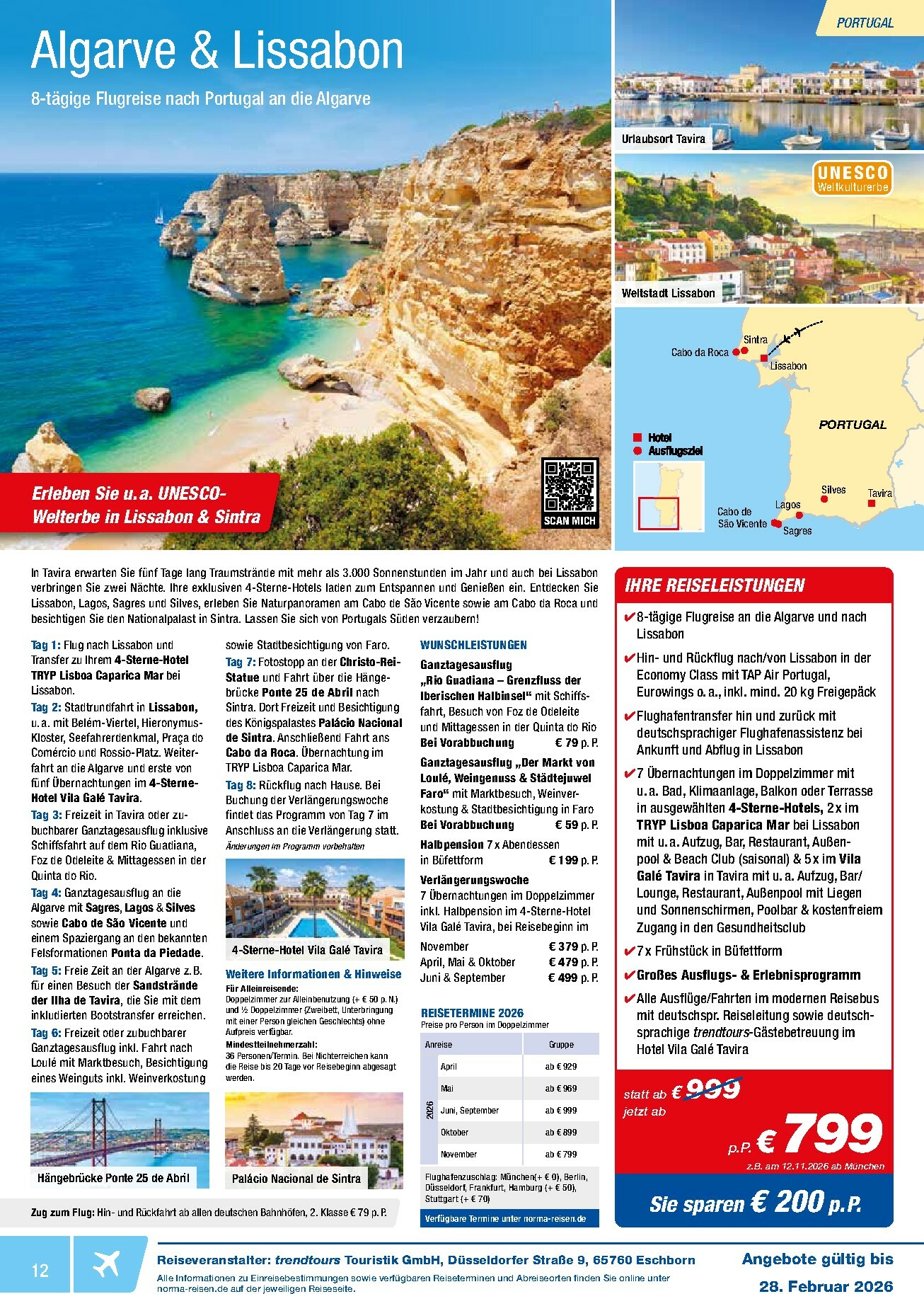 norma - Norma - Reisen-Prospekt gültig vom 01.02.2026 bis 28.02.2026 - page: 12