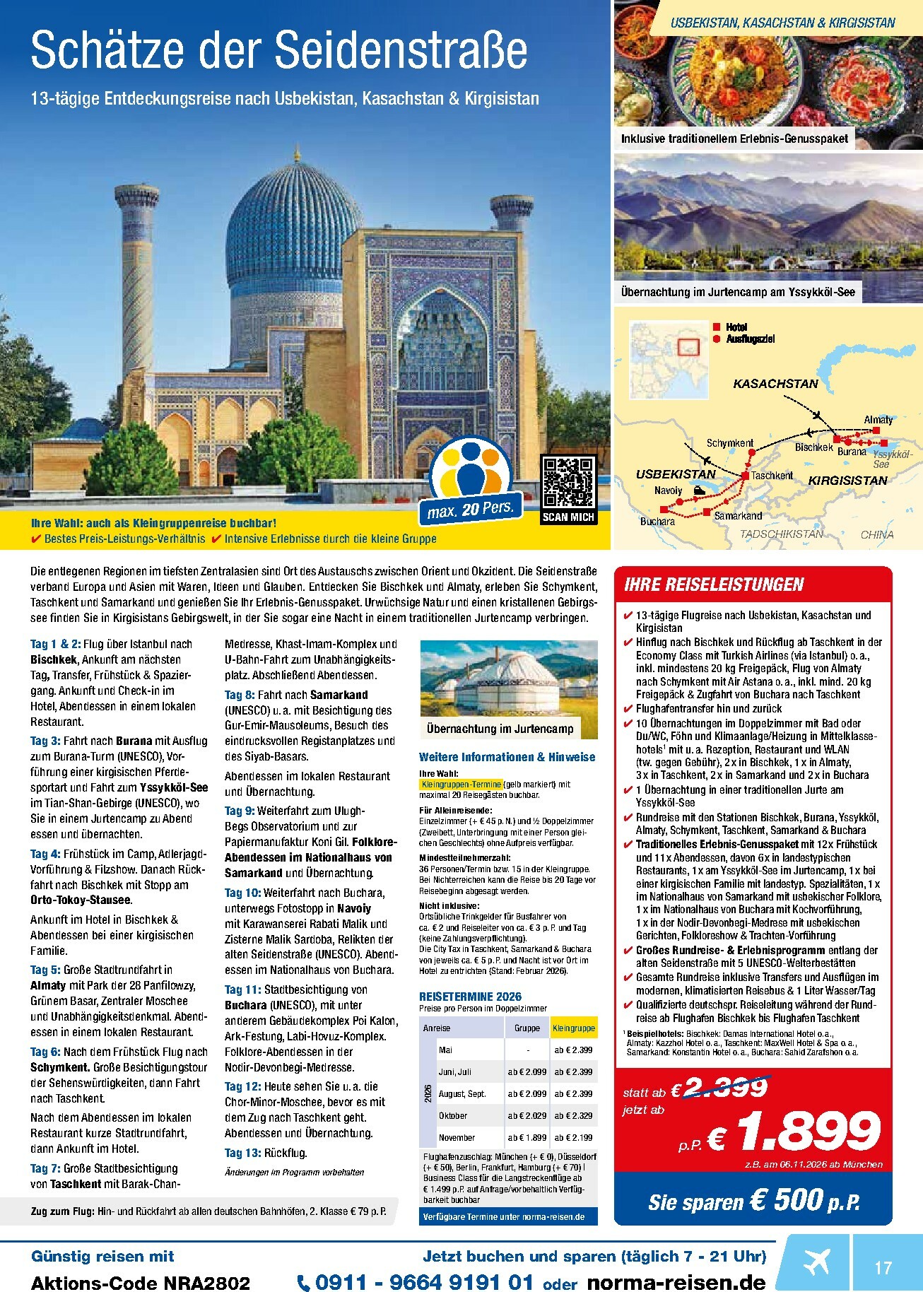 norma - Norma - Reisen-Prospekt gültig vom 01.02.2026 bis 28.02.2026 - page: 17