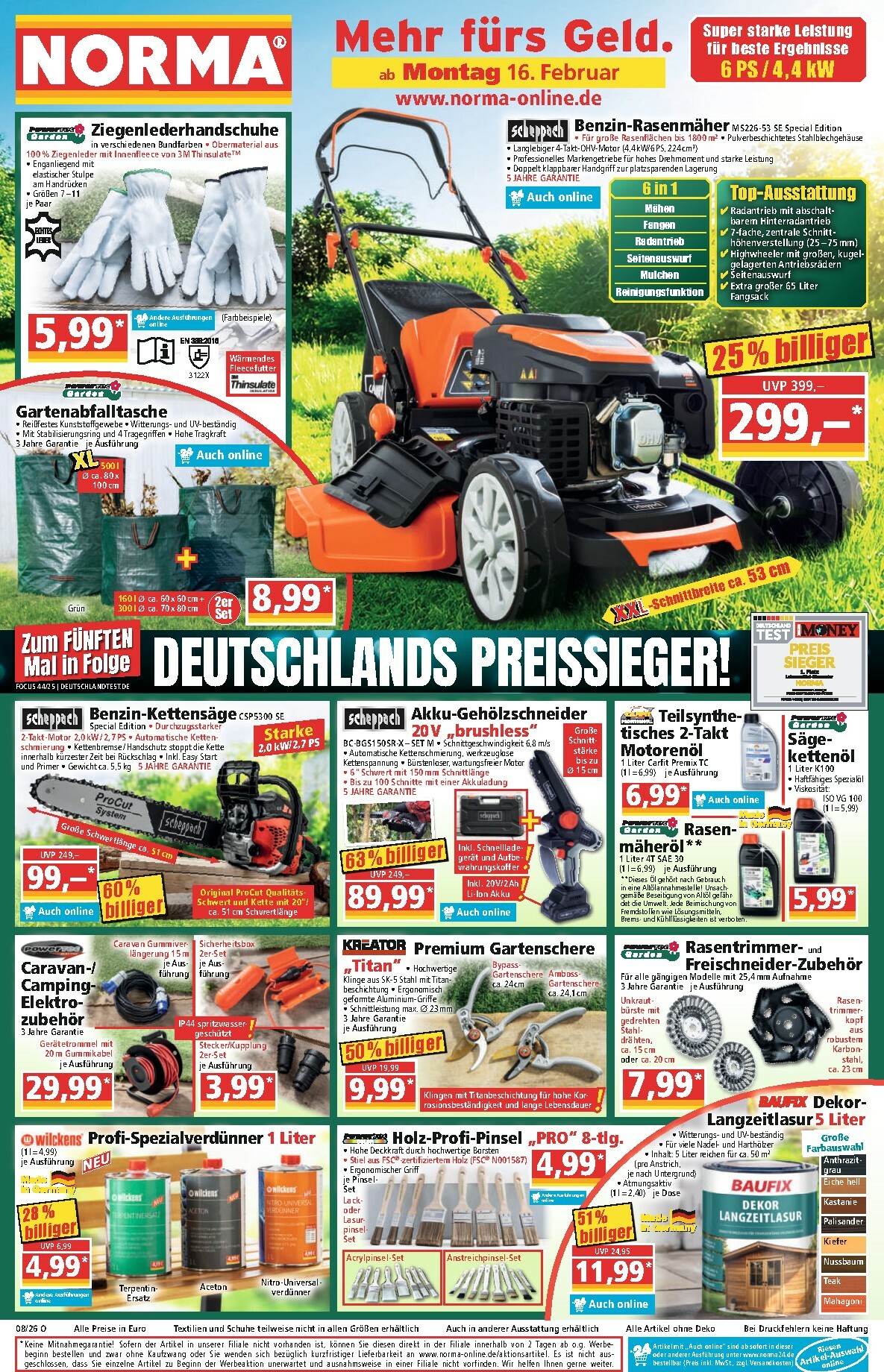 norma - Norma-Prospekt gültig vom 16.02.2026 bis 21.02.2026 - page: 1