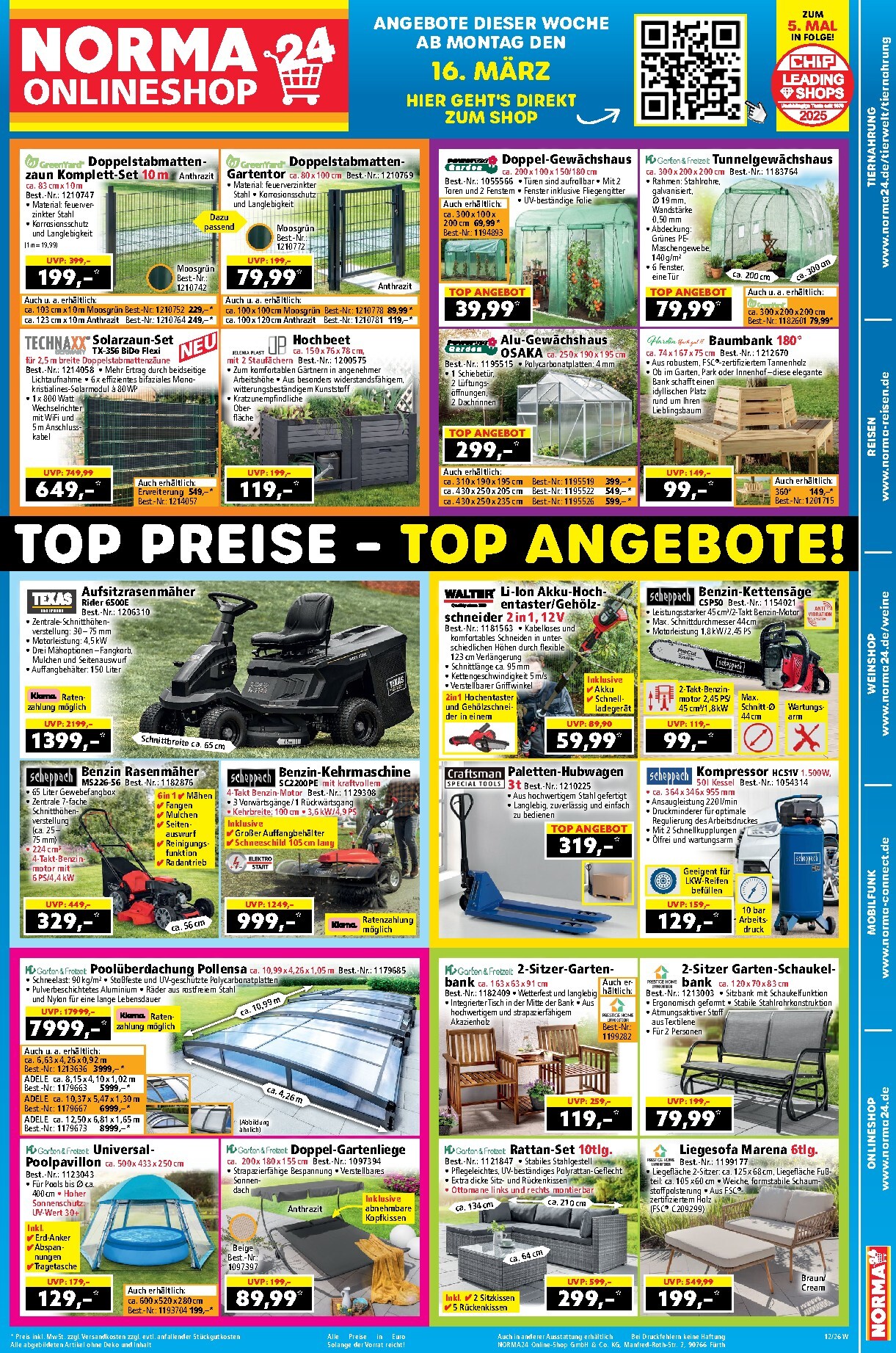norma - Norma24 - Onlineshop-Prospekt gültig vom 16.03.2026 bis 22.03.2026