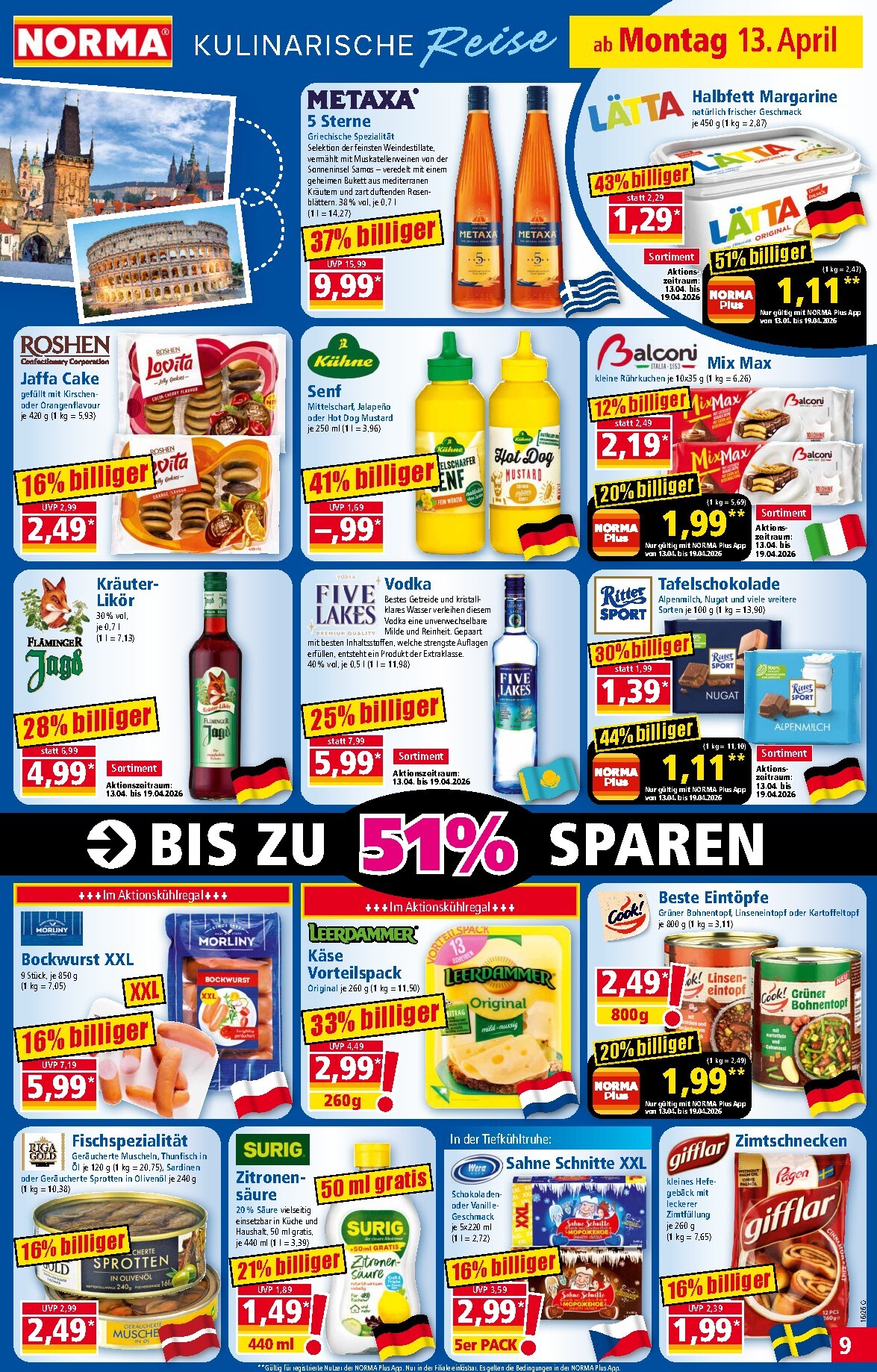 norma - Norma Prospekt nächste Woche – von Montag 13.04.2026 bis Samstag 18.04.2026 - page: 9