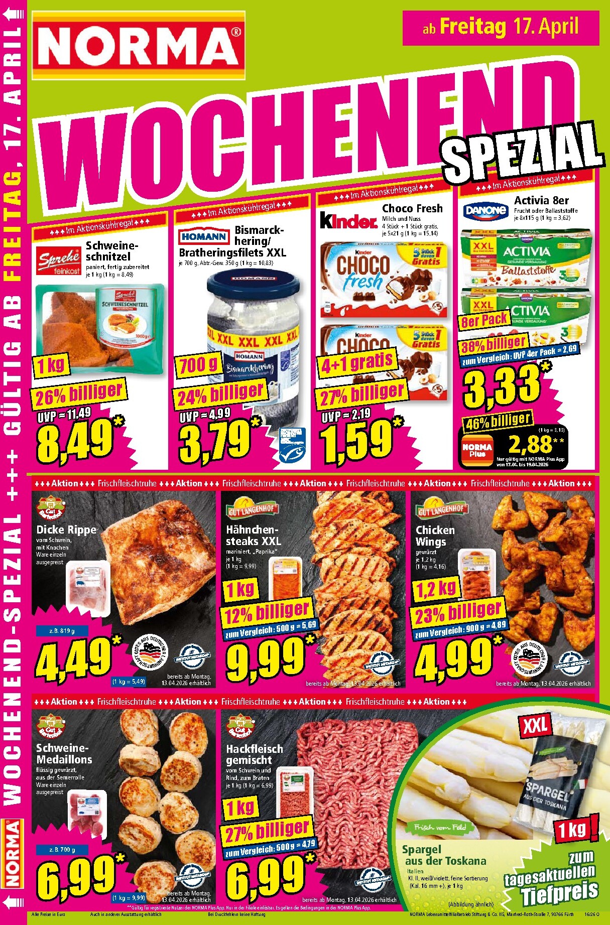 norma - Norma Prospekt nächste Woche – von Montag 13.04.2026 bis Samstag 18.04.2026 - page: 18
