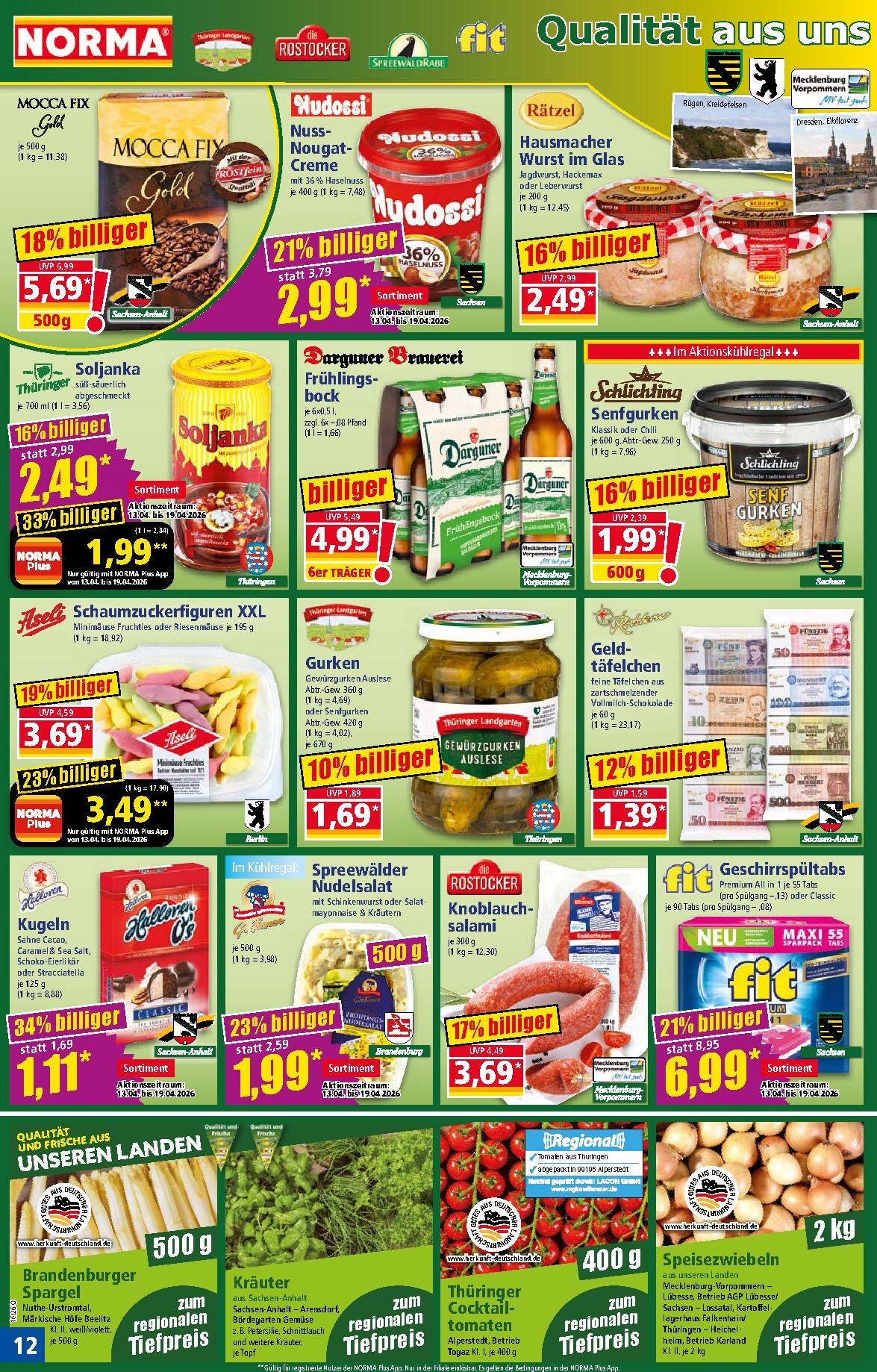 norma - Norma Prospekt nächste Woche – von Montag 13.04.2026 bis Samstag 18.04.2026 - page: 12