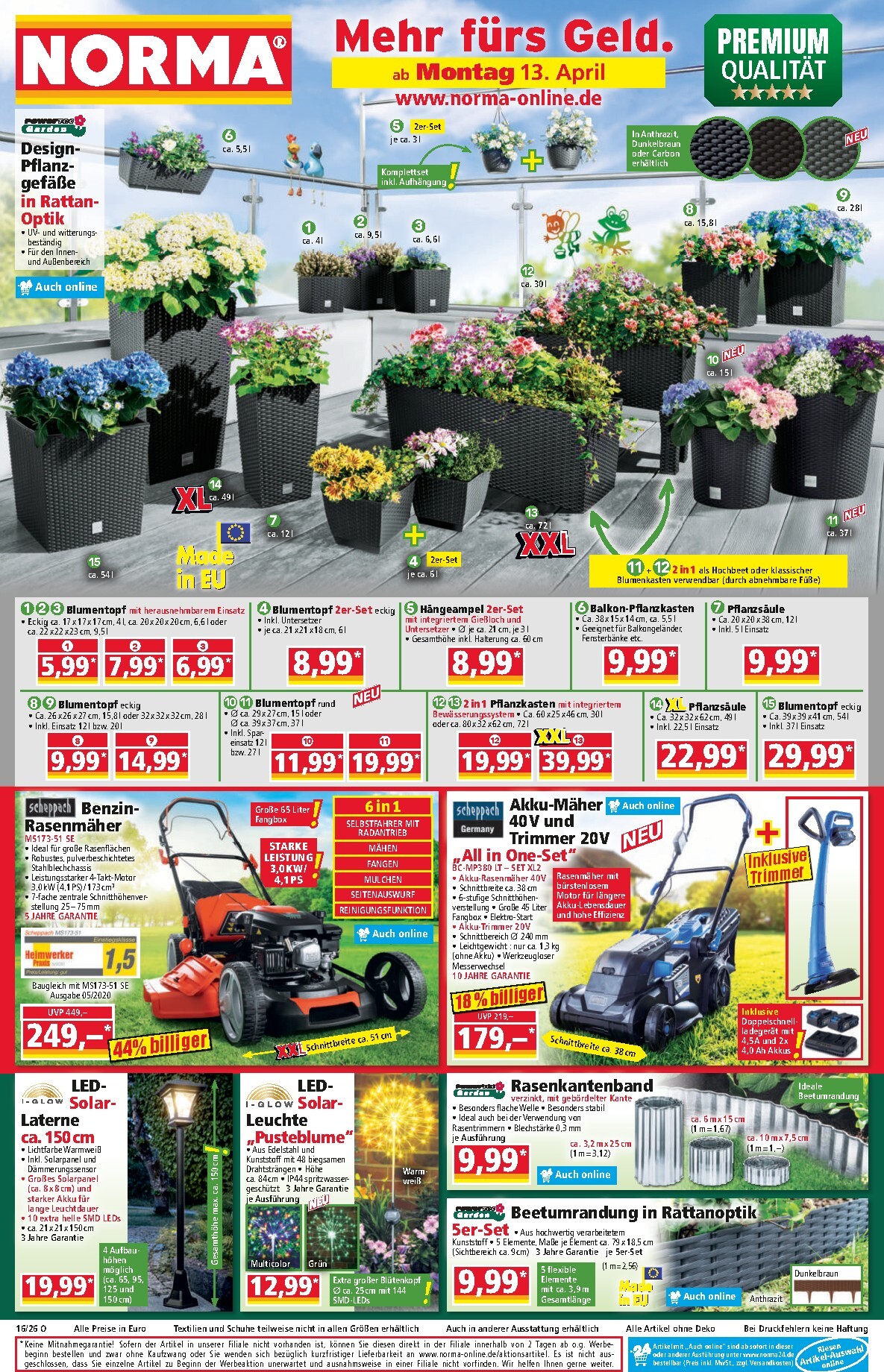 norma - Norma Prospekt nächste Woche – von Montag 13.04.2026 bis Samstag 18.04.2026