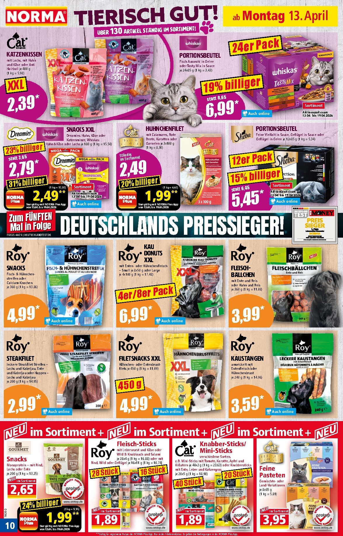 norma - Norma Prospekt nächste Woche – von Montag 13.04.2026 bis Samstag 18.04.2026 - page: 10