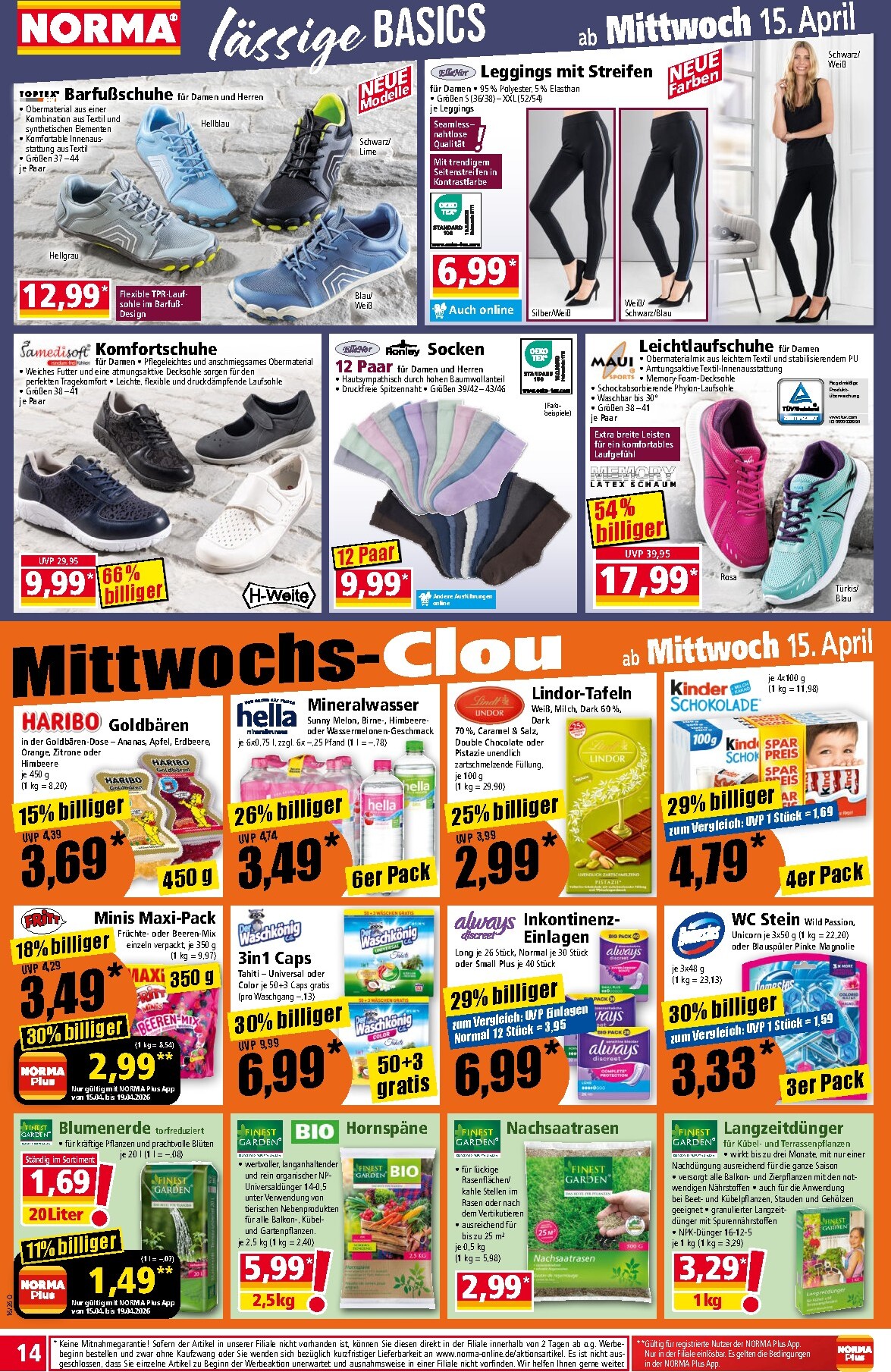 norma - Norma Prospekt nächste Woche – von Montag 13.04.2026 bis Samstag 18.04.2026 - page: 14