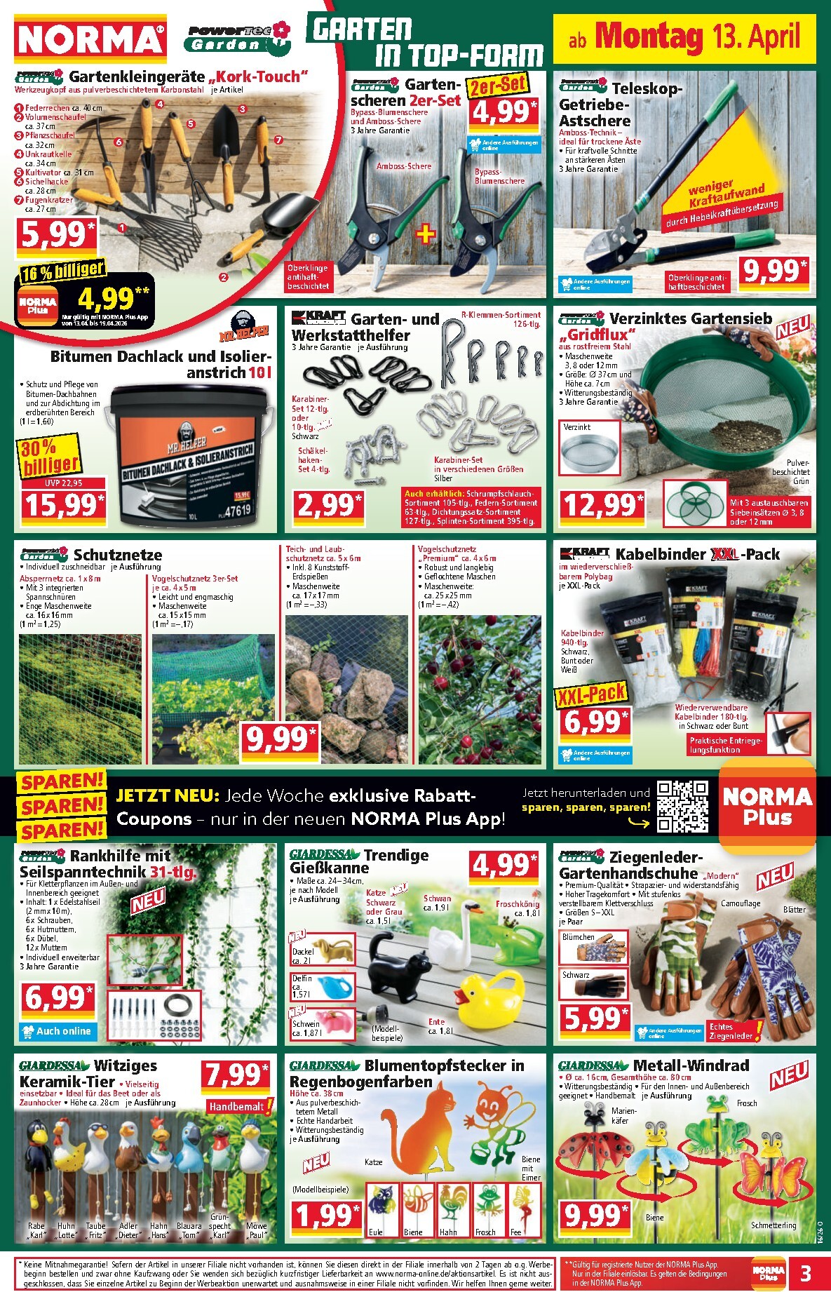 norma - Norma Prospekt nächste Woche – von Montag 13.04.2026 bis Samstag 18.04.2026 - page: 3