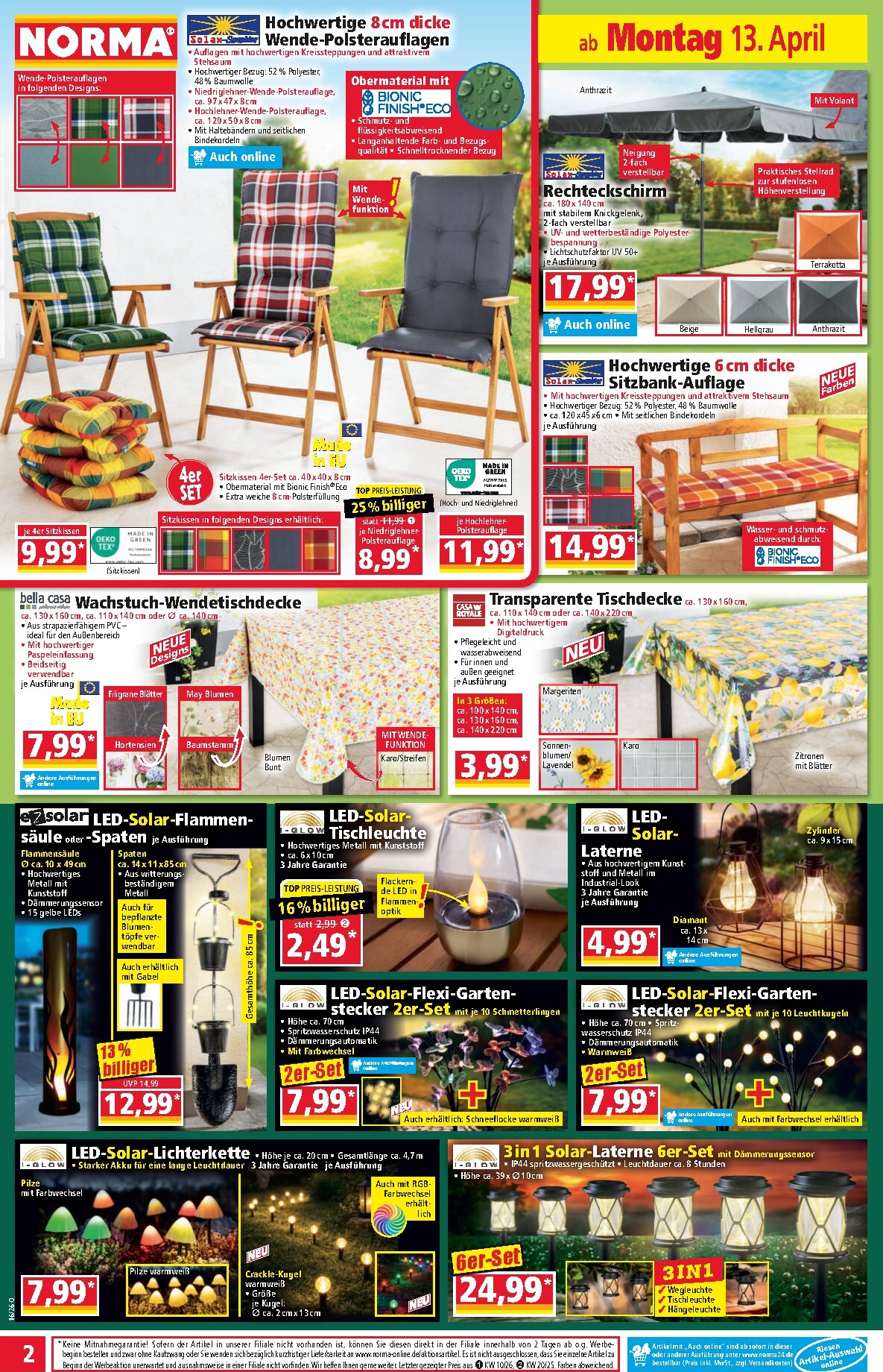norma - Norma Prospekt nächste Woche – von Montag 13.04.2026 bis Samstag 18.04.2026 - page: 2