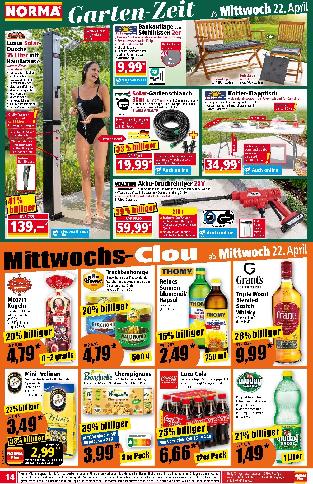 norma - Norma Prospekt nächste Woche – von Montag 20.04.2026 bis Samstag 25.04.2026 - page: 14